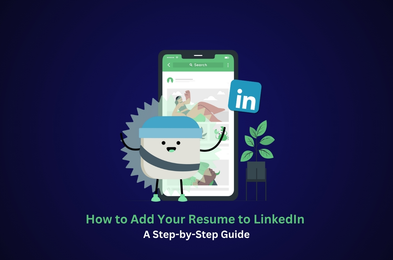 cómo añadir el currículum a linkedin
