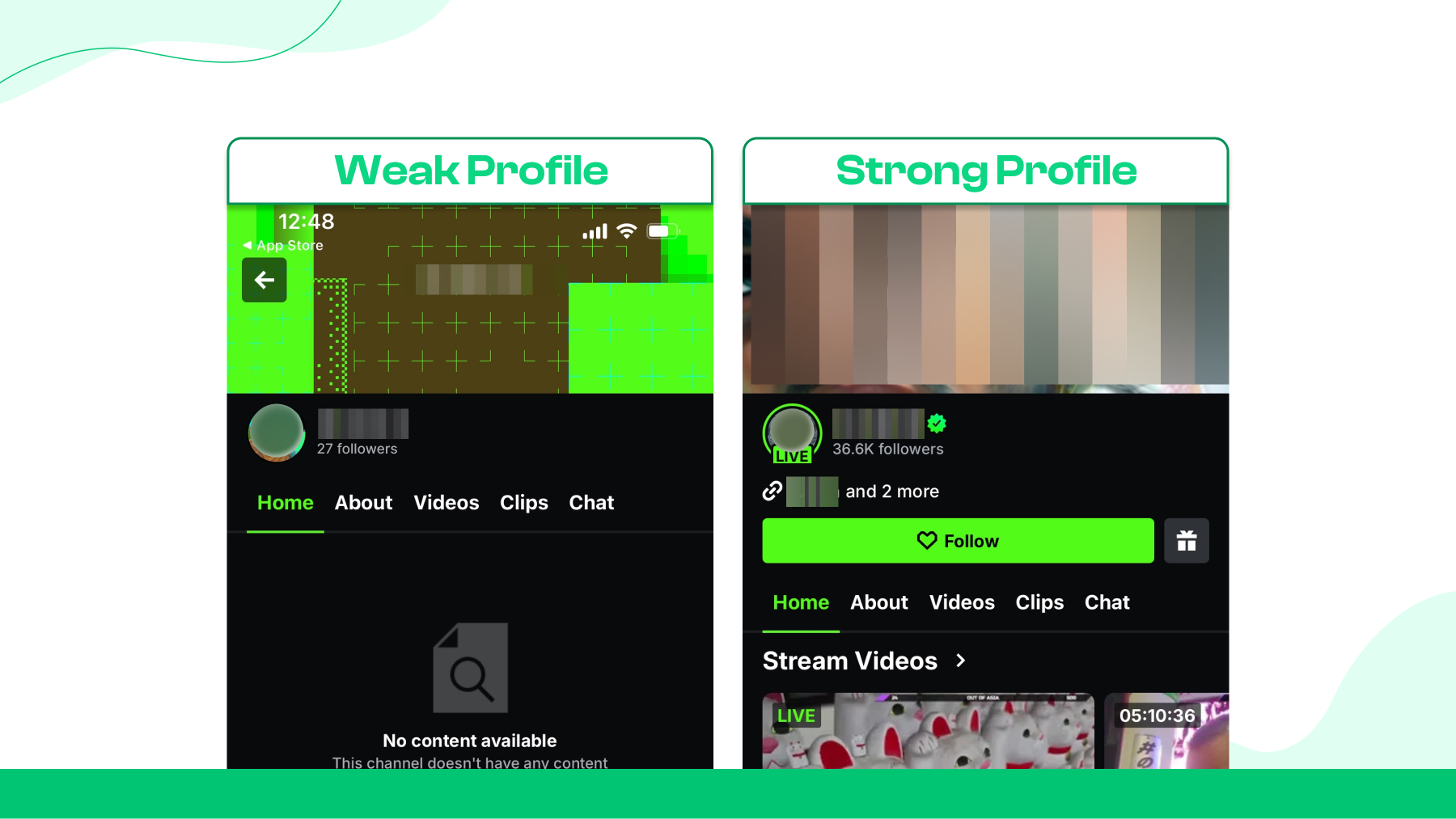  Otimize seu perfil de chute