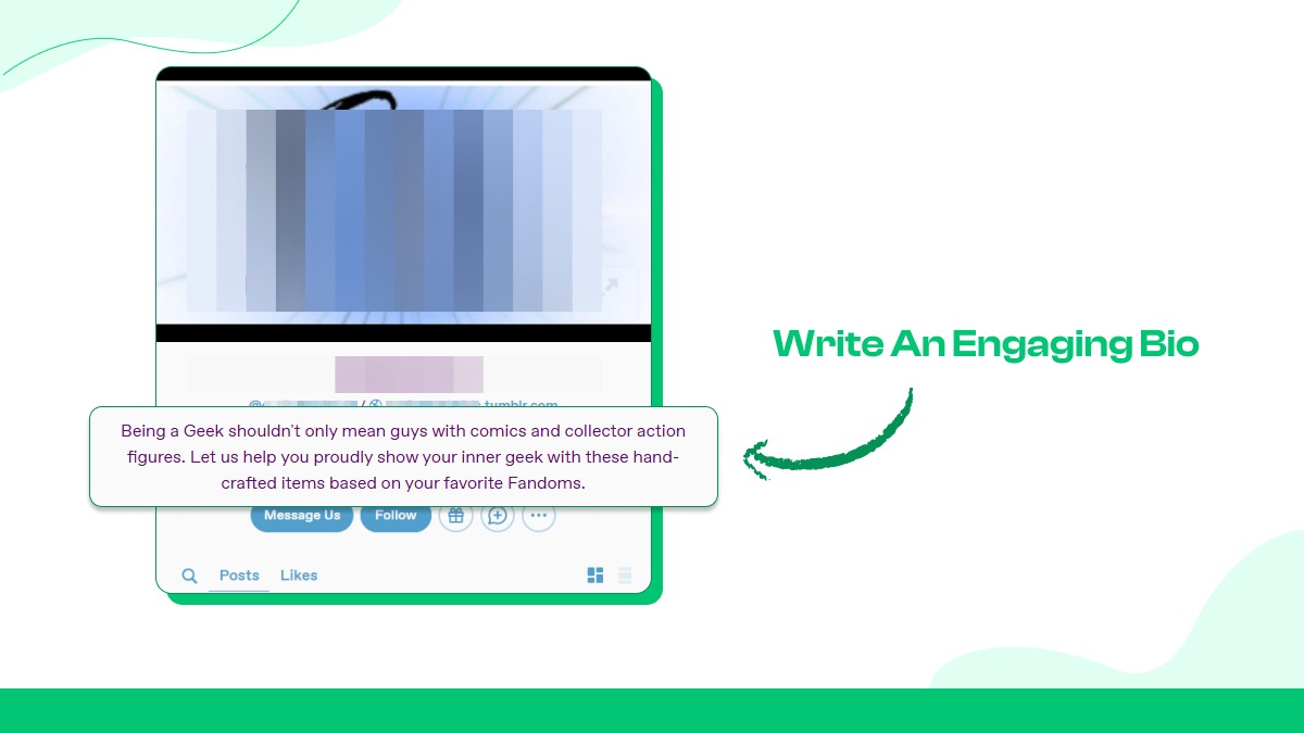 3. Escreva uma biografia envolvente
