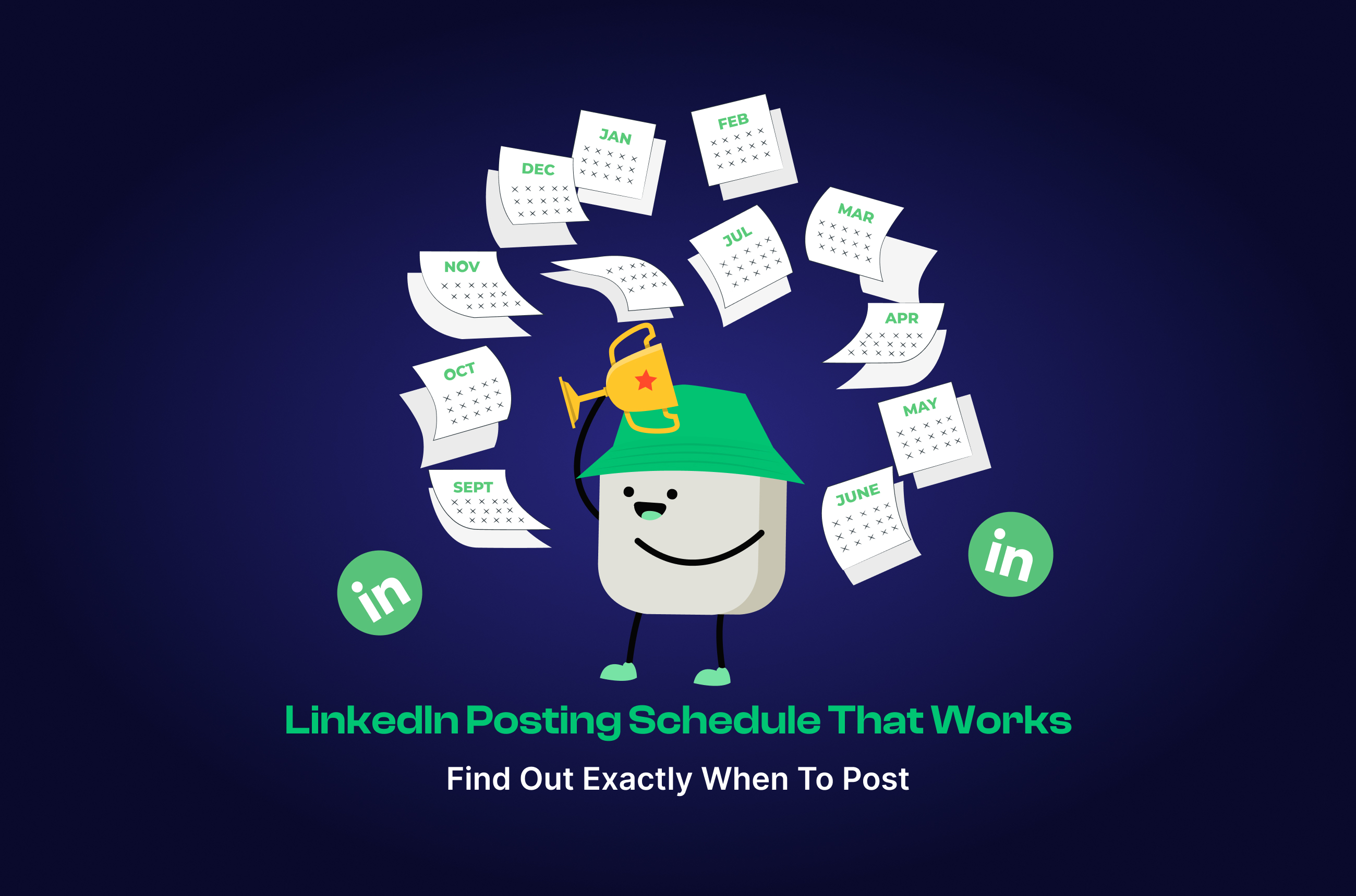 melhor horário para postar no linkedin