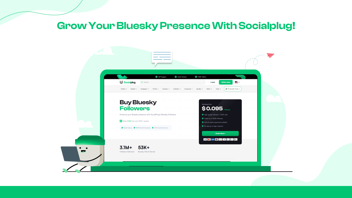 Grow Your Bluesky Presence with Socialplug!