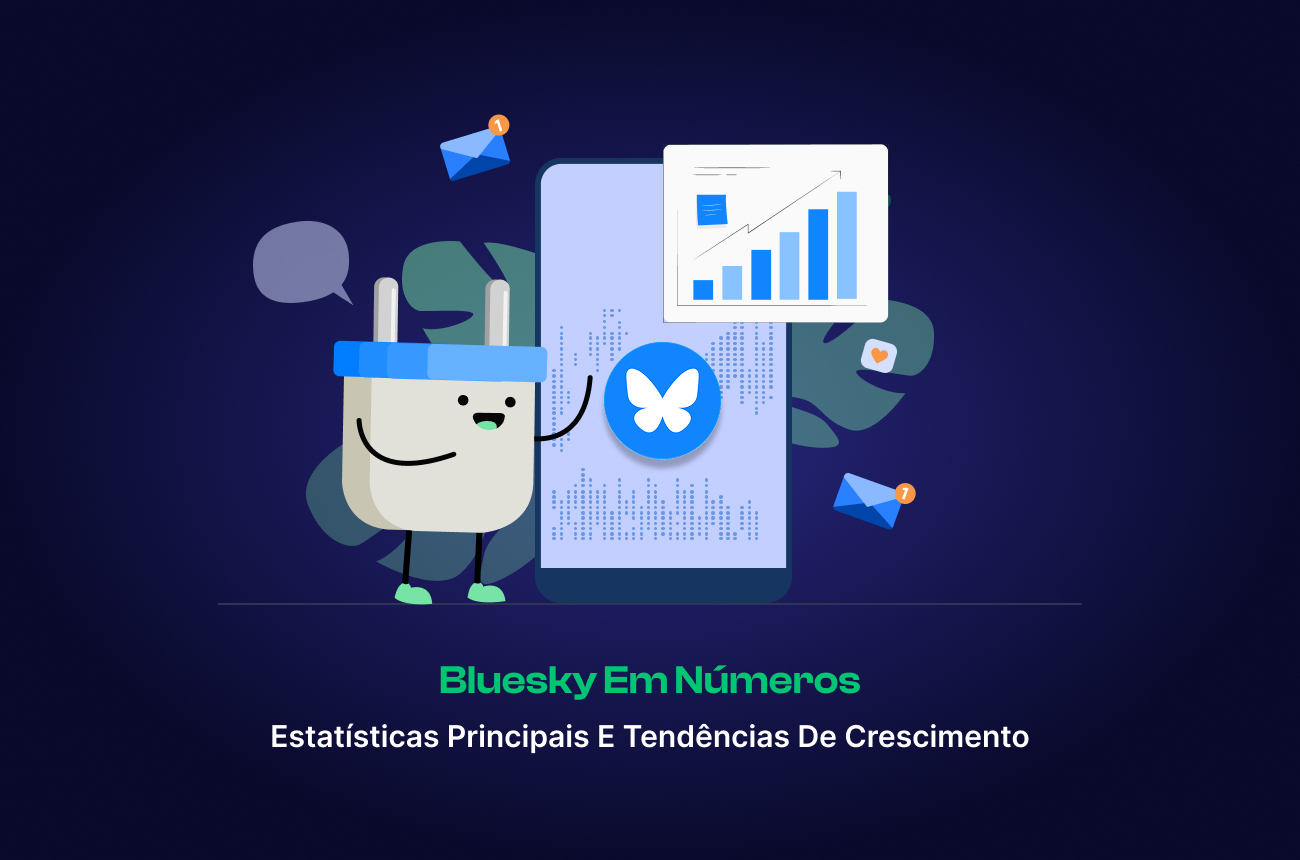 estatísticas do bluesky