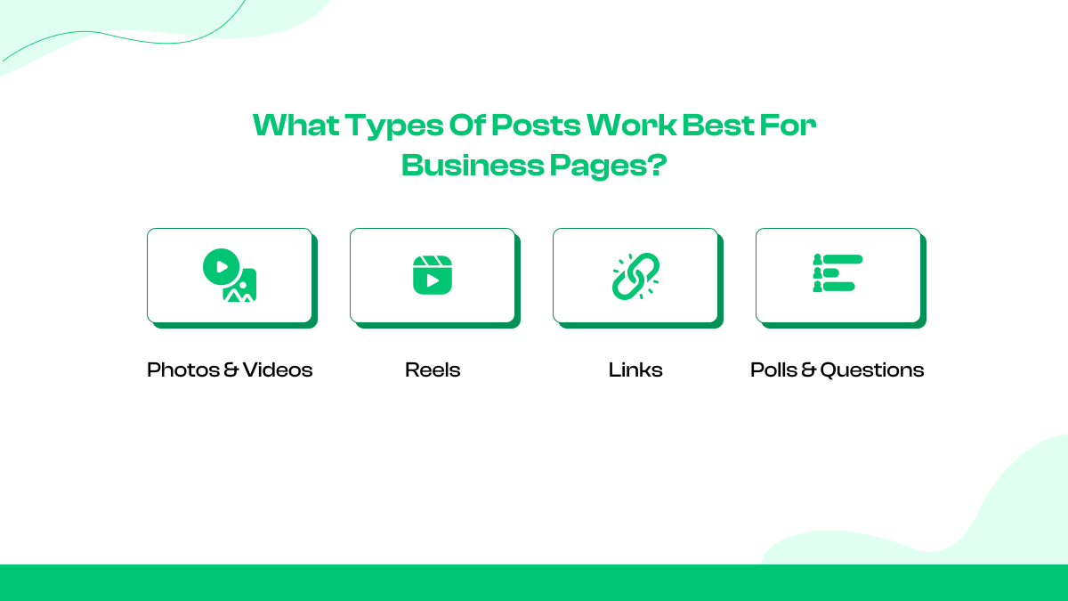 What Types of Posts Work Best for Business Pages?