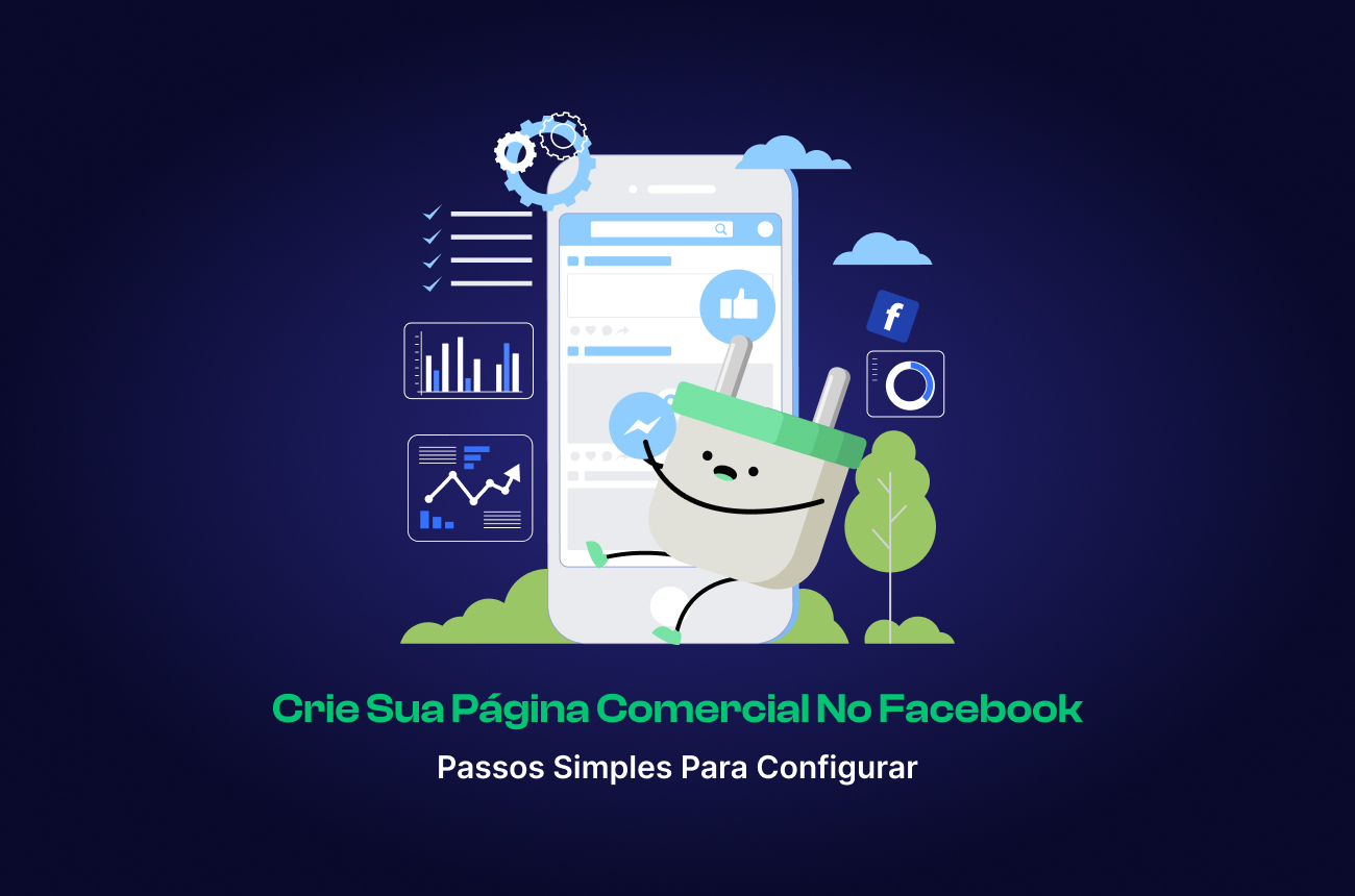 como criar uma página de negócios no Facebook