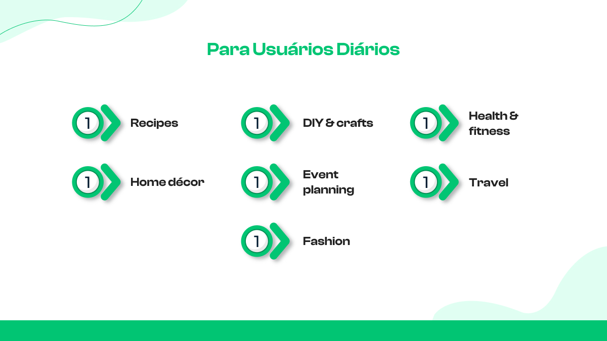 Para usuários diários