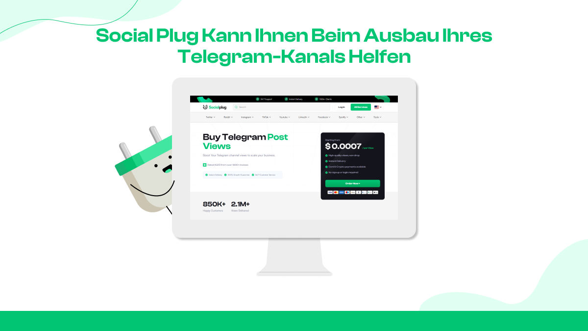 Verwandeln Sie das Wachstum der Telegrammgruppe mit Socialplug in echte Ergebnisse!