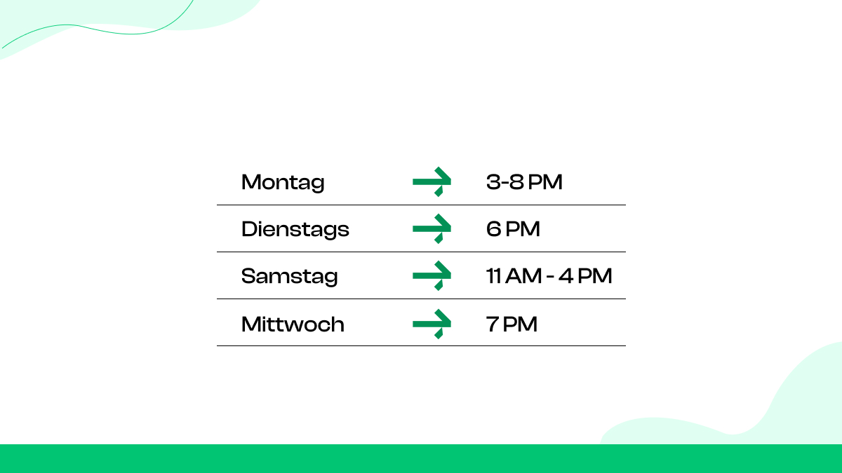  Poste so, als ob du es ernst meinst