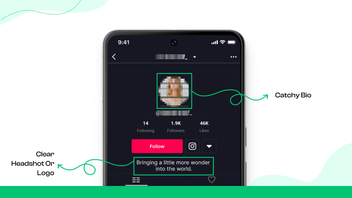 Create an Attractive Bio and Profile Image