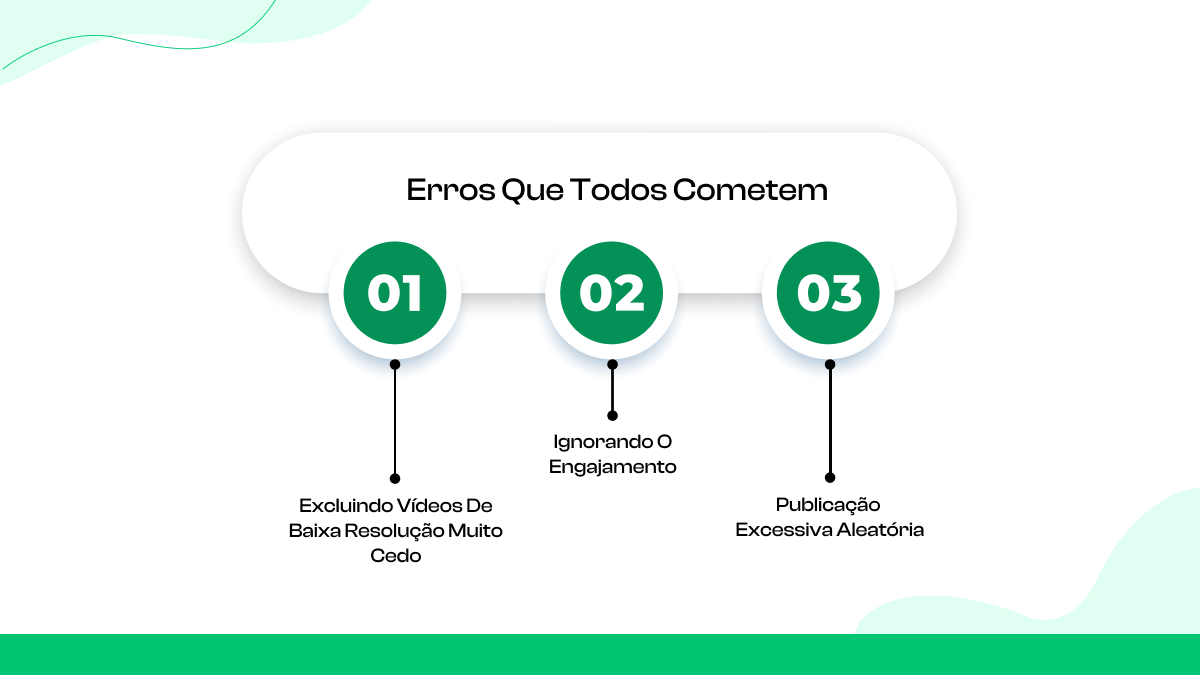 3 erros comuns que limitam as visualizações no TikTok