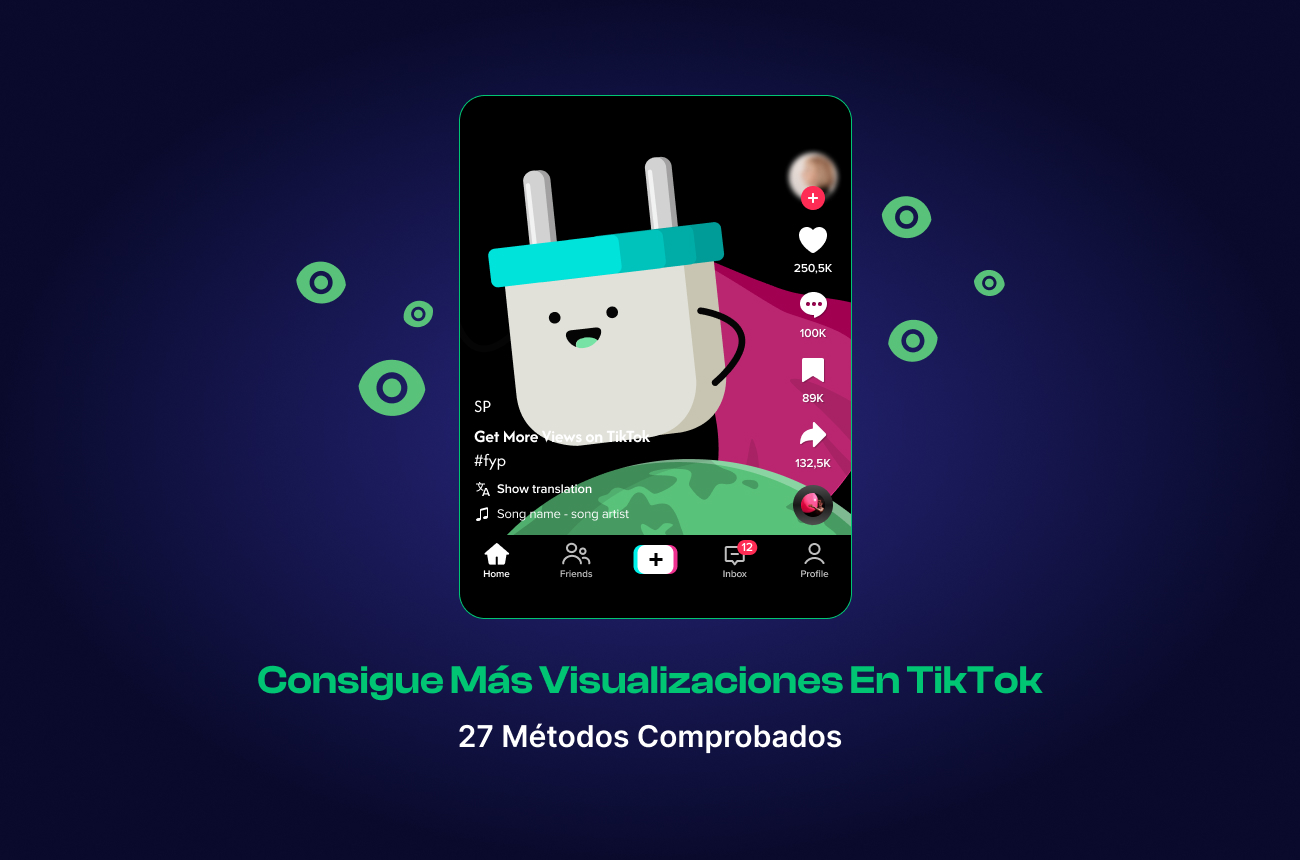 Cómo conseguir más visitas en TikTok