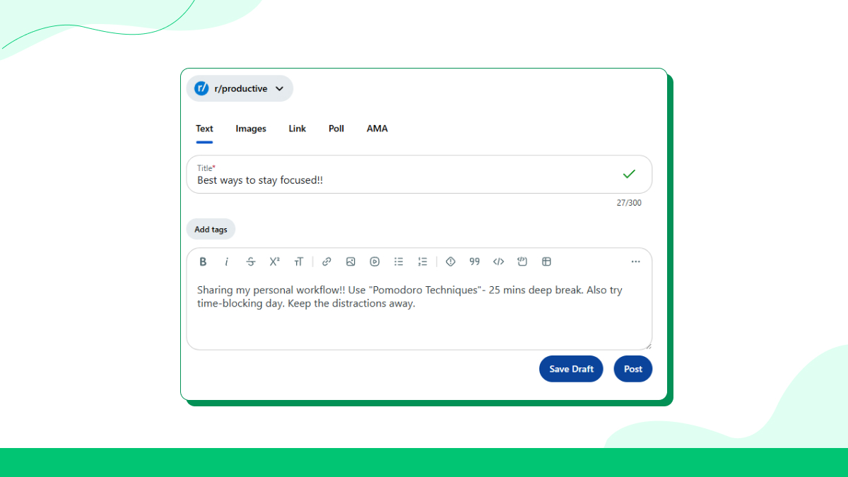 How to comment, reply, and contribute without sounding promotional?