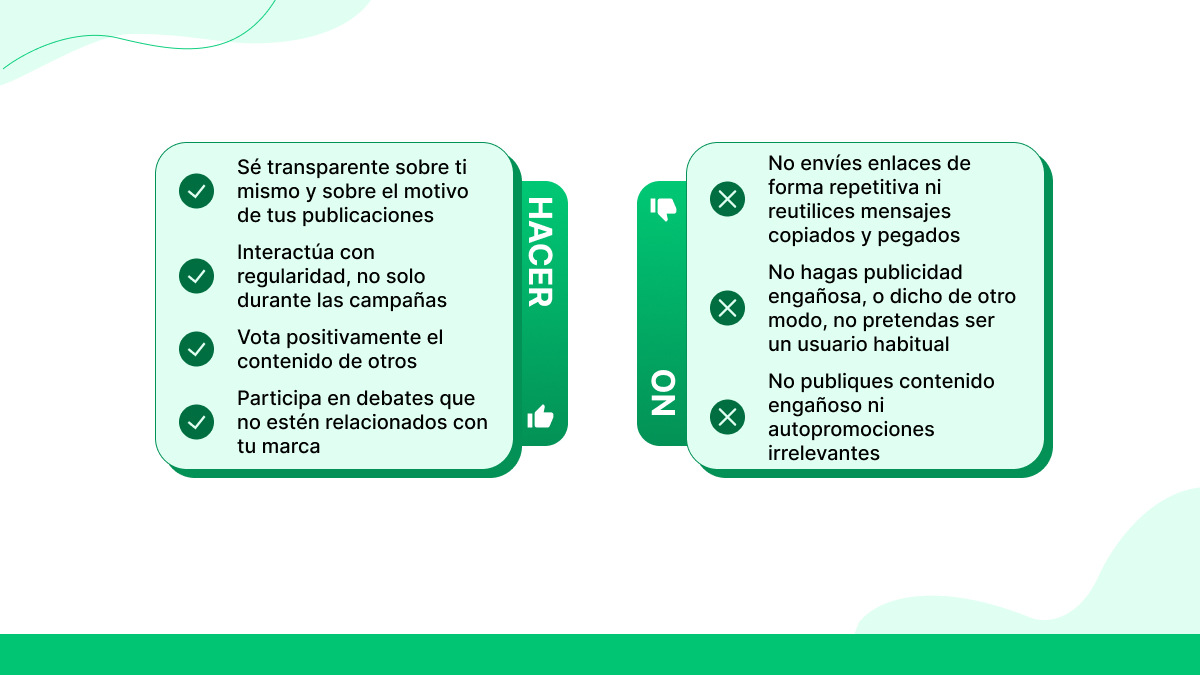 Qué hacer y qué no hacer para interactuar con las marcas en Reddit
