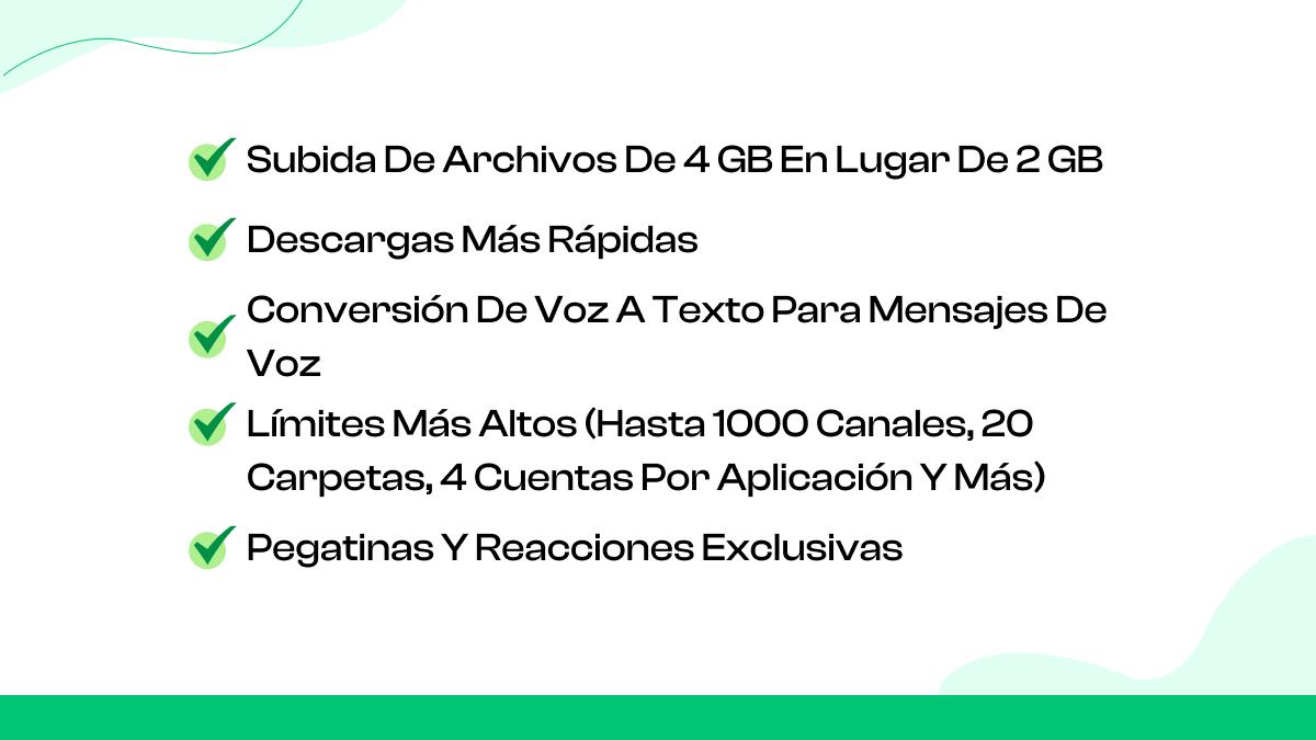 Funciones premium y monetización