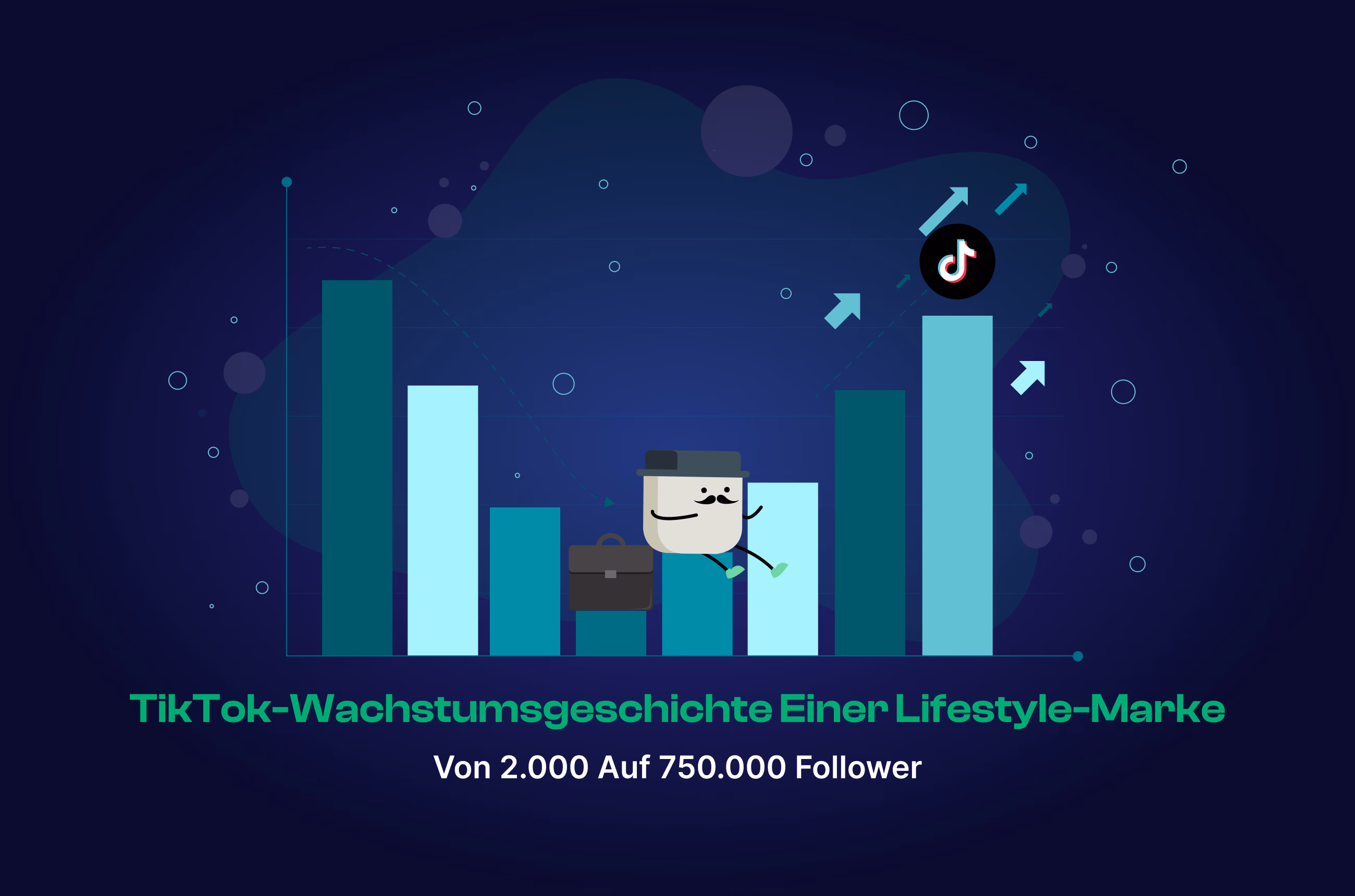 TikTok-Fallstudie: Wie eine Lifestyle-Marke in einem Jahr von 2.000 auf 750.000 TikTok-Follower explodierte