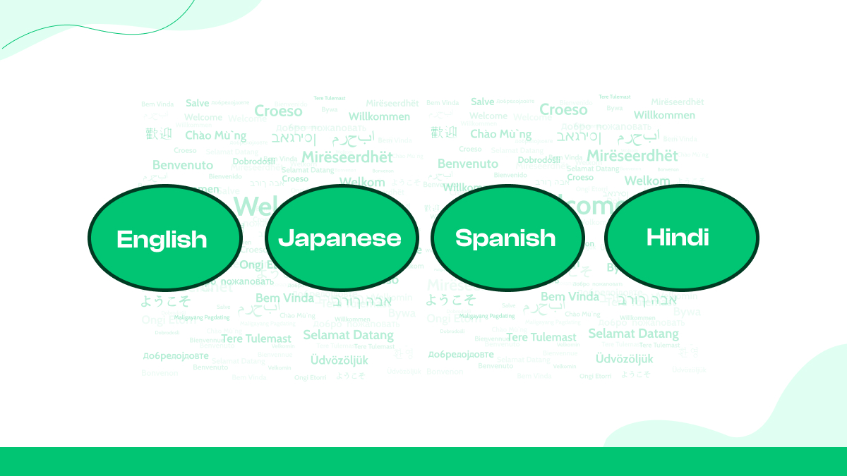 Preferências de idioma e conteúdo