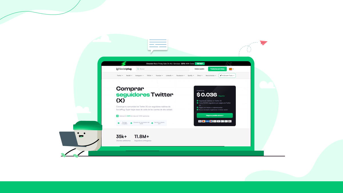  Aumente su alcance en Twitter(X) con Socialplug