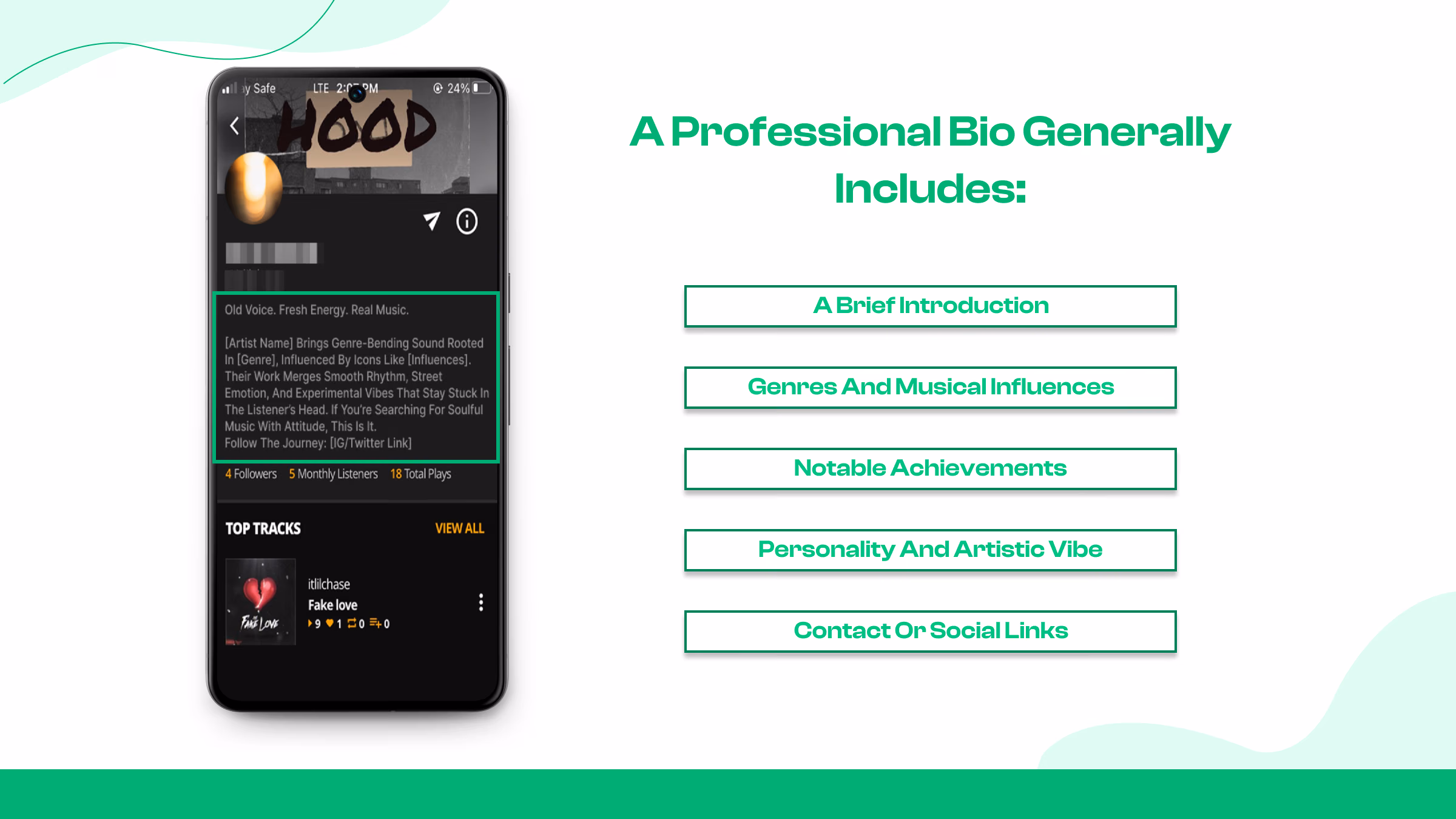 Write a Strong Artist Bio