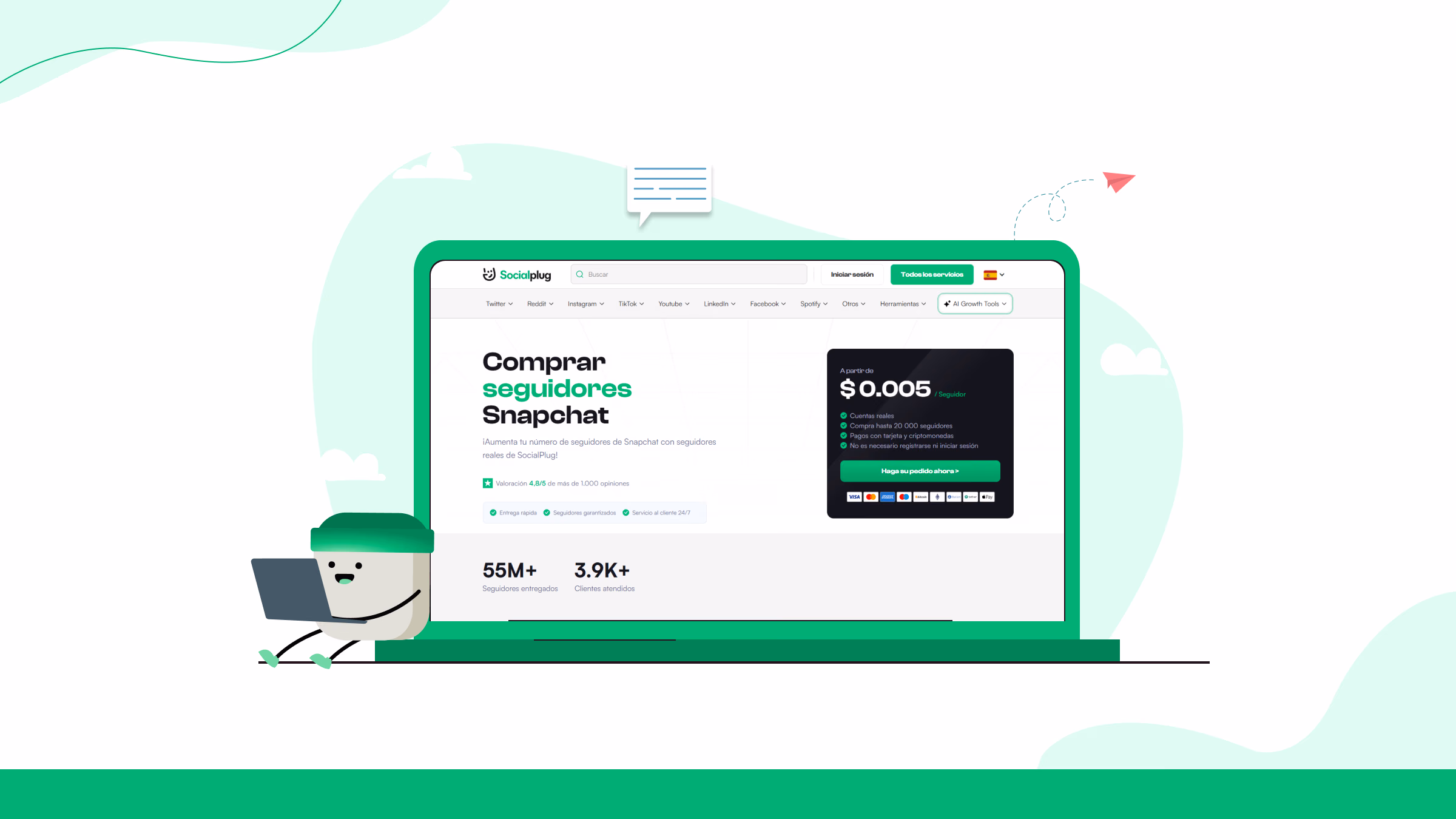 ¿Qué contenido funciona mejor para el crecimiento orgánico de Snapchat?