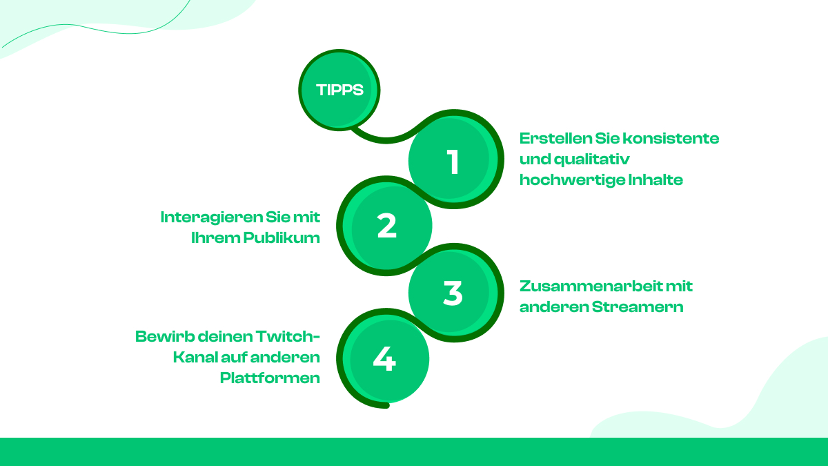  4 Tipps, um deine Twitch-Follower zu steigern