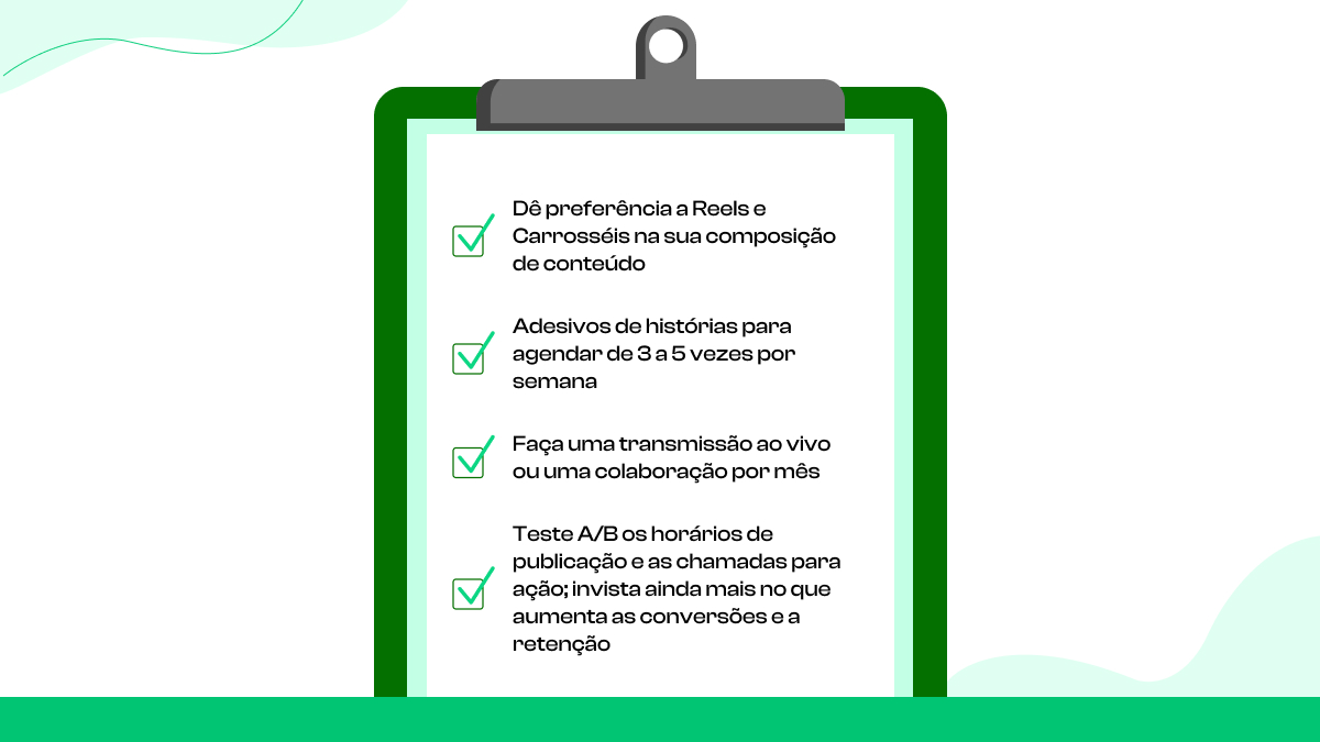 Lista de verificação de implementação rápida