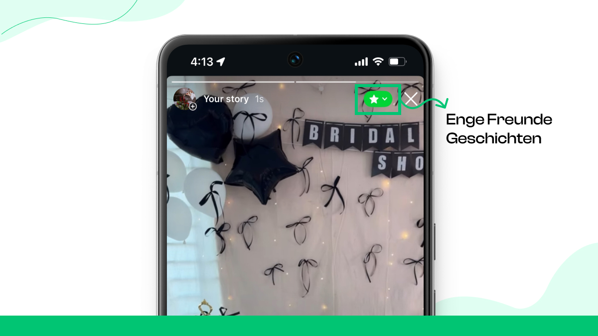 Erstelle eine Stufe „Enge Freunde“ für Follower mit hoher Kaufabsicht