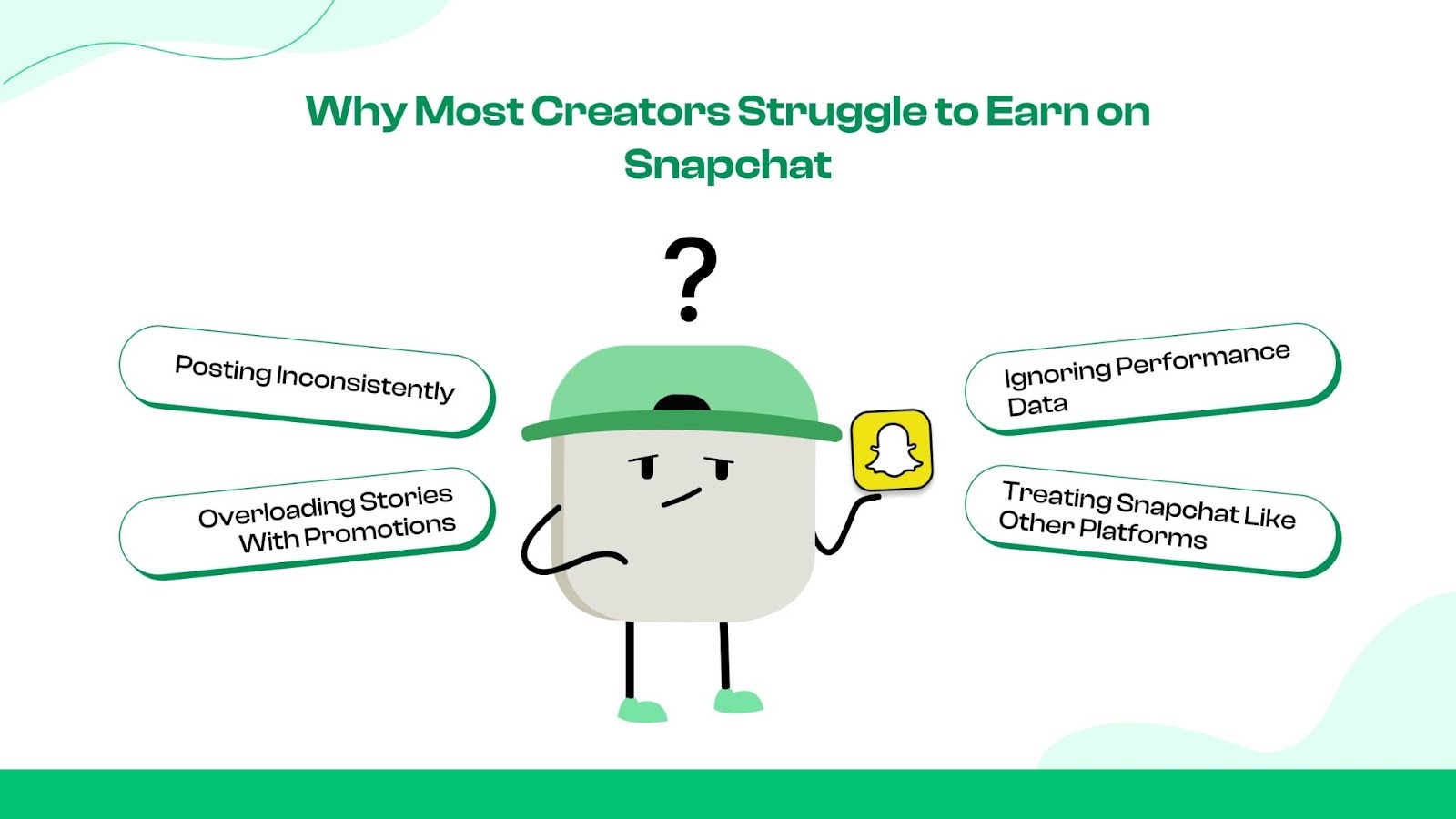 Common Mistakes That Limit Snapchat Earnings