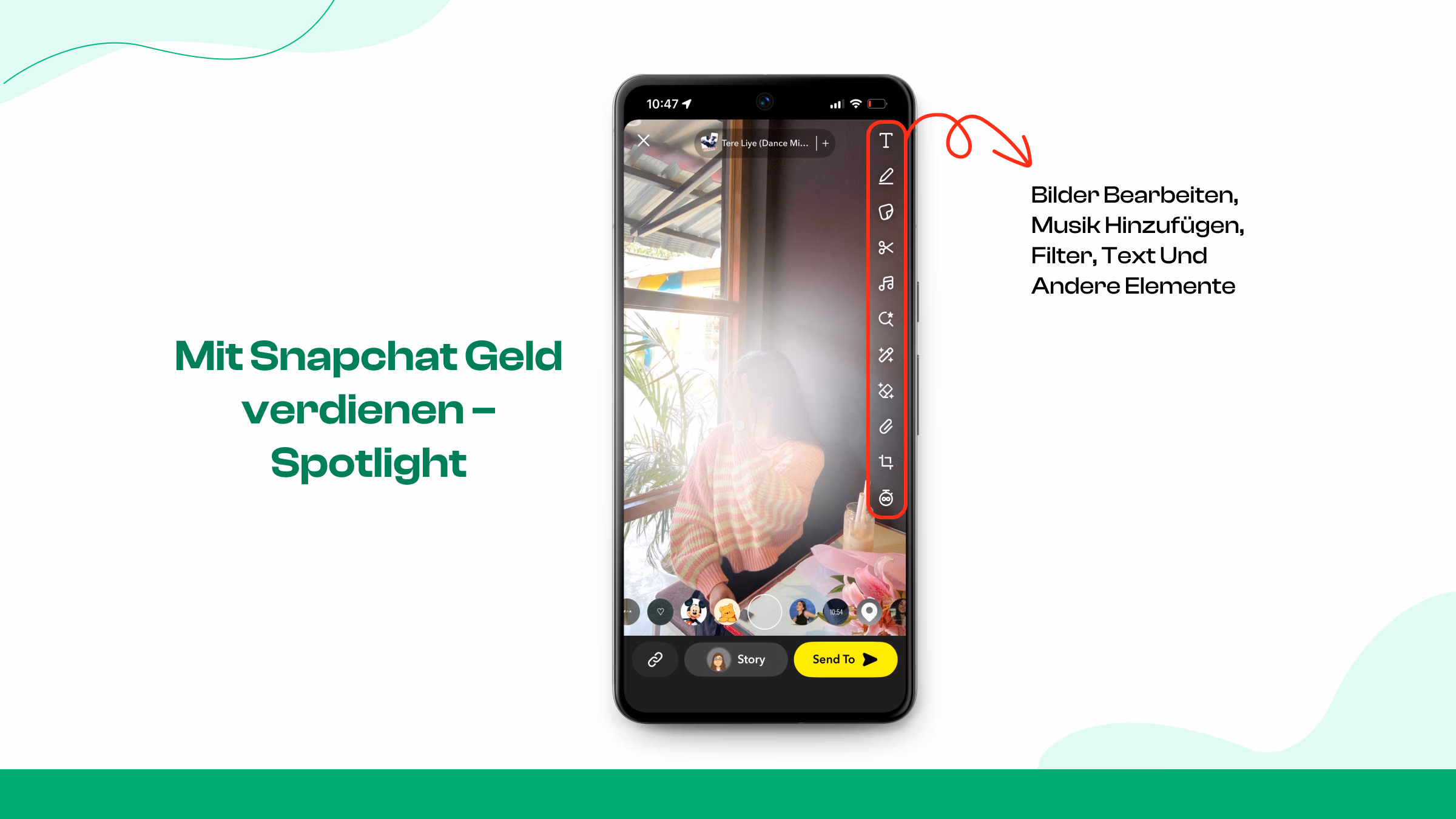 Einnahmen aus Snapchat Spotlight