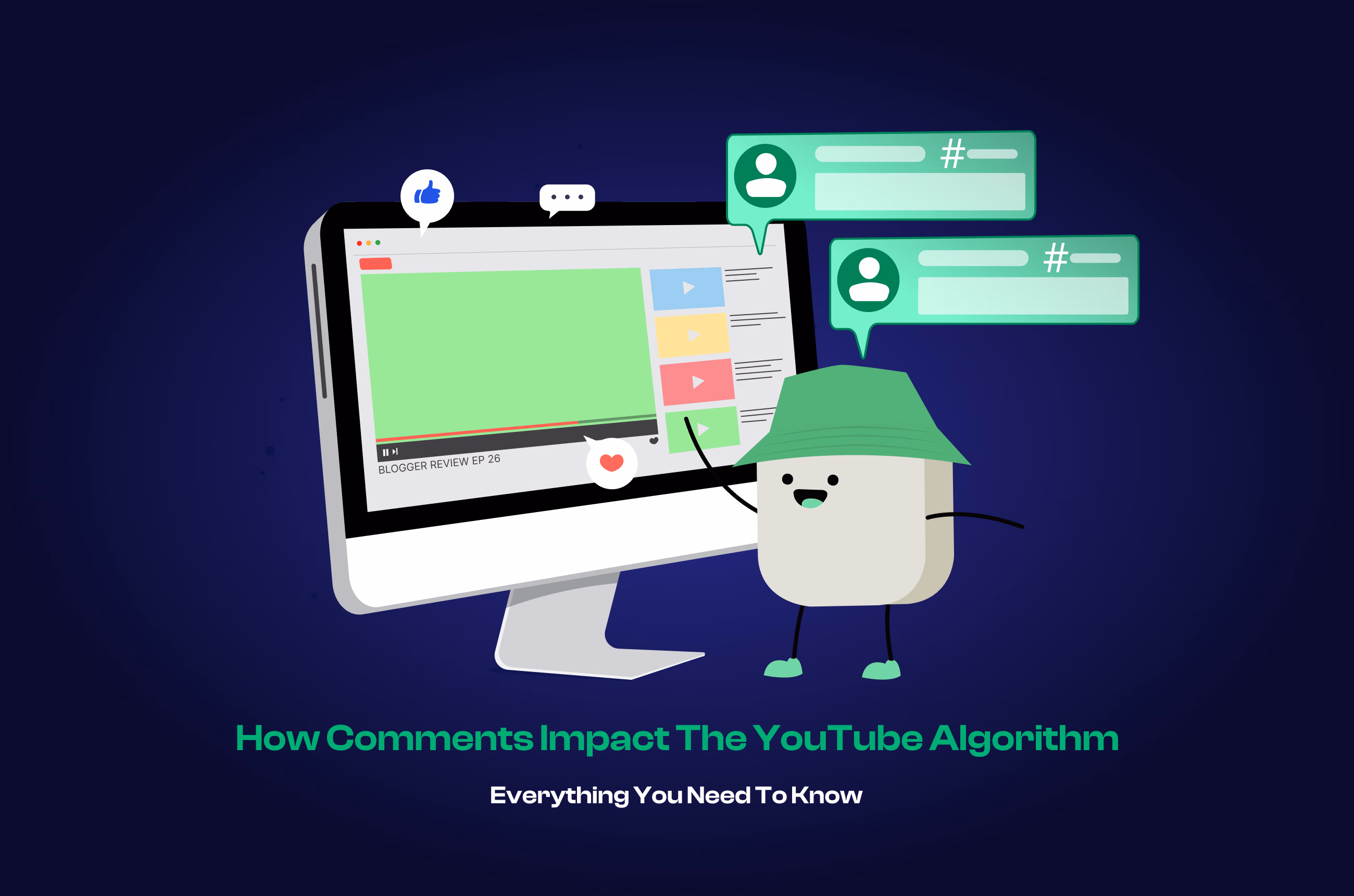 Do Comments Help the YouTube Algorithm?
