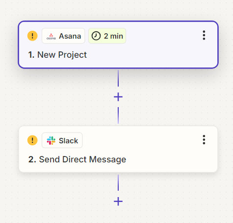 Log in to your Zapier account and click on "Create a Zap." Choose Asana as your trigger app. You’ll be asked to select a specific trigger event, such as "New Task" or "Task Completed."