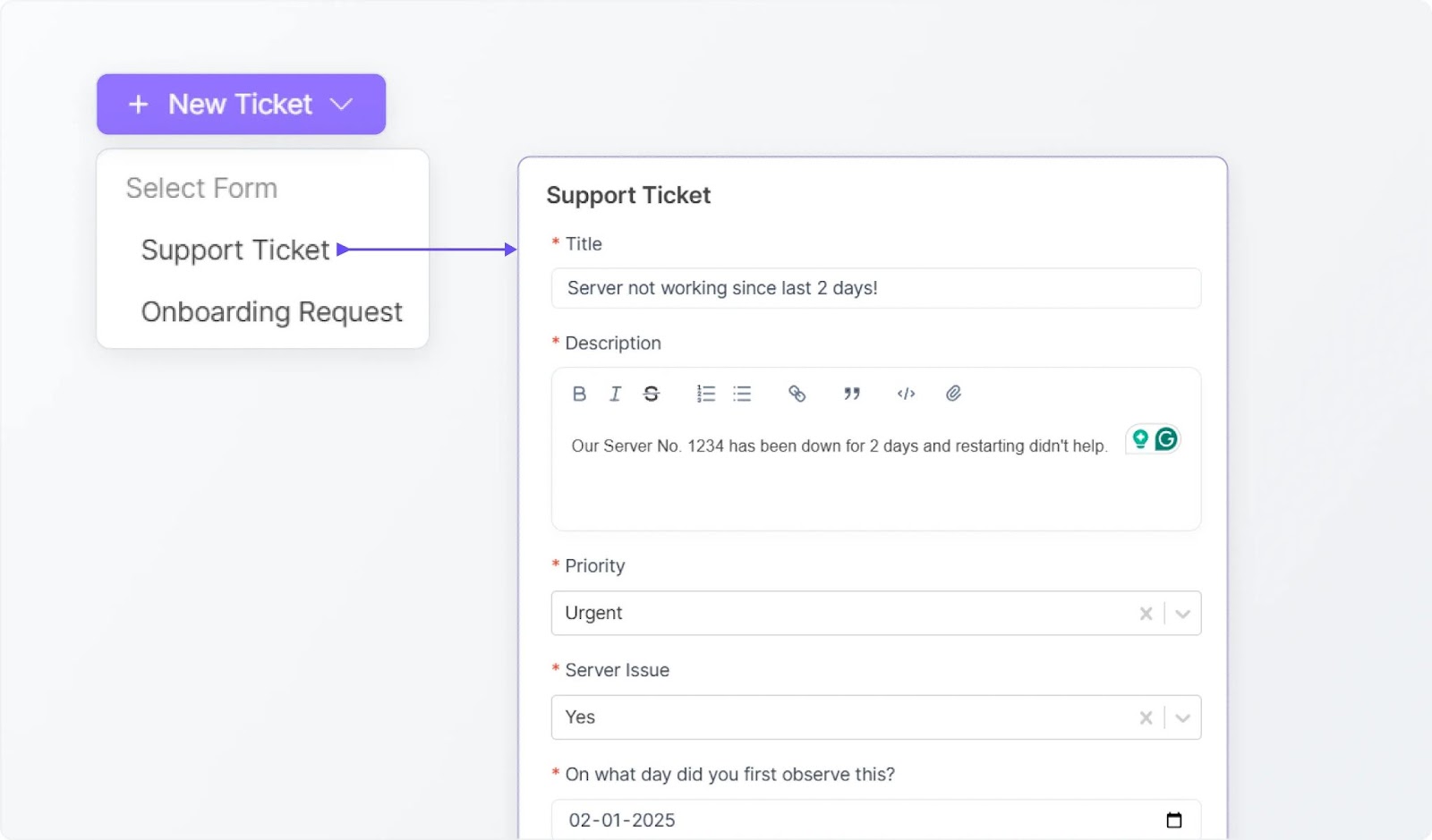 ClearFeed Forms: A Smarter Way to Collect Request Details in Slack