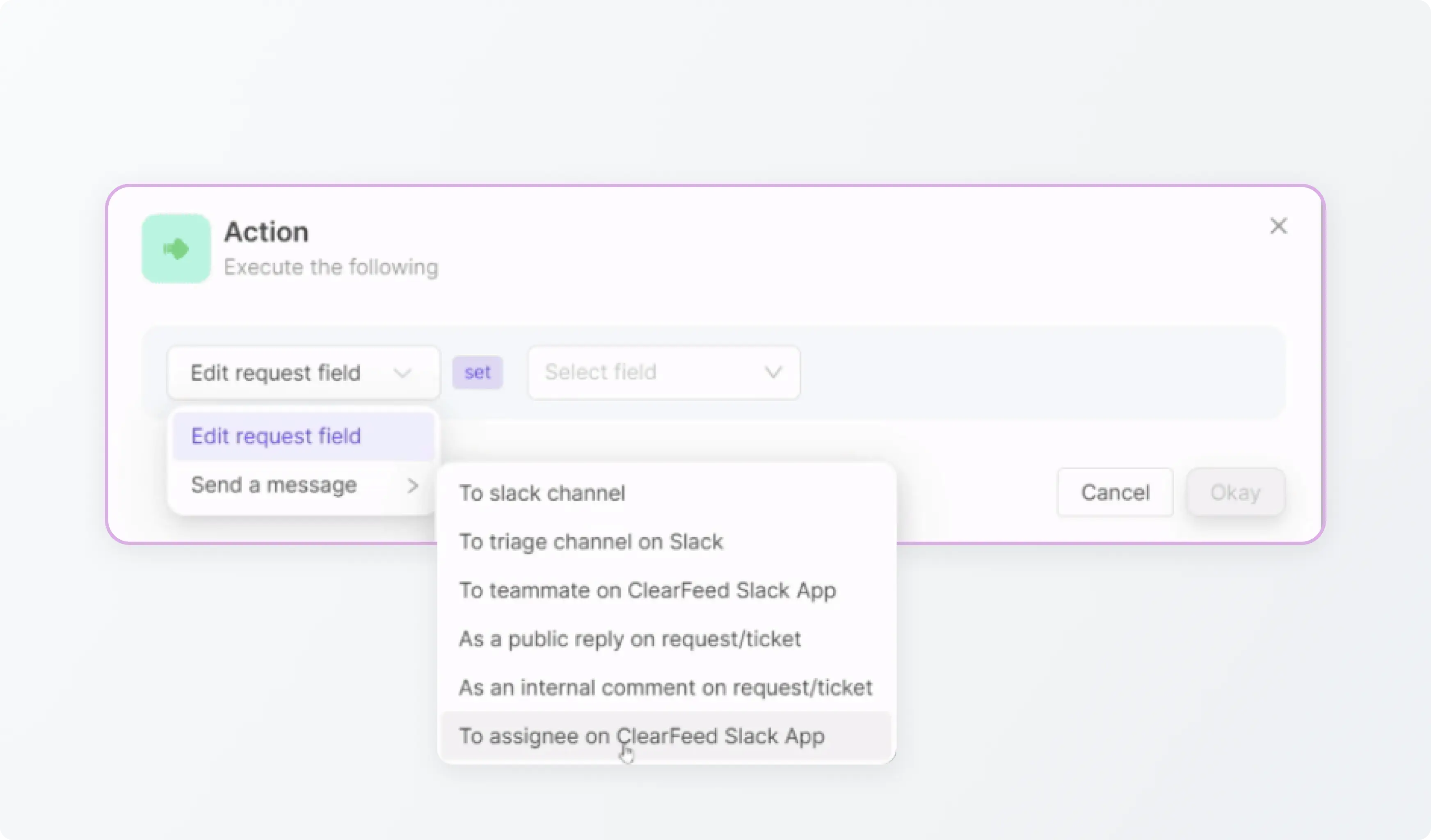 ClearFeed Automations - Actions