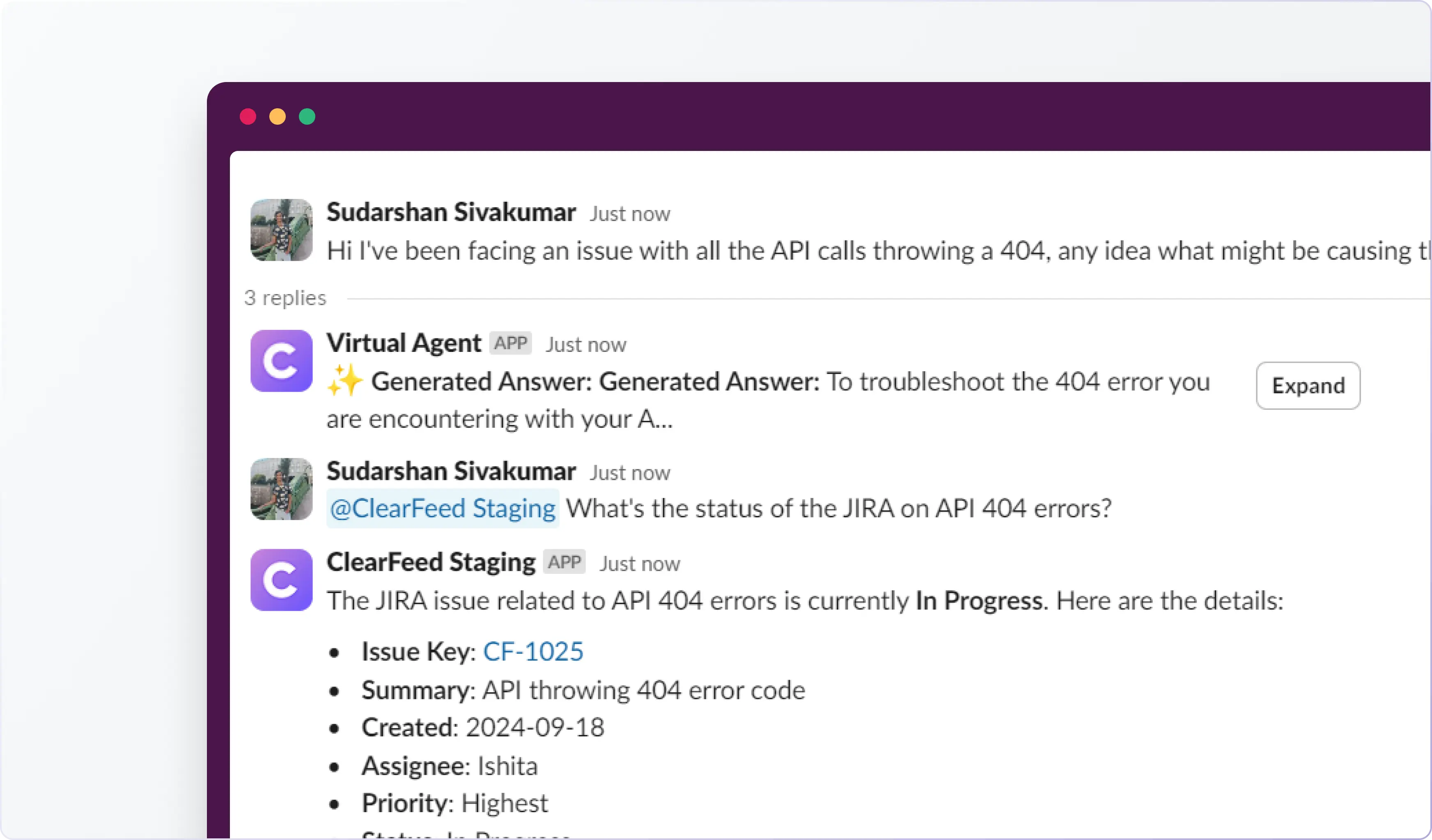 Get Project Updates from Jira in Slack