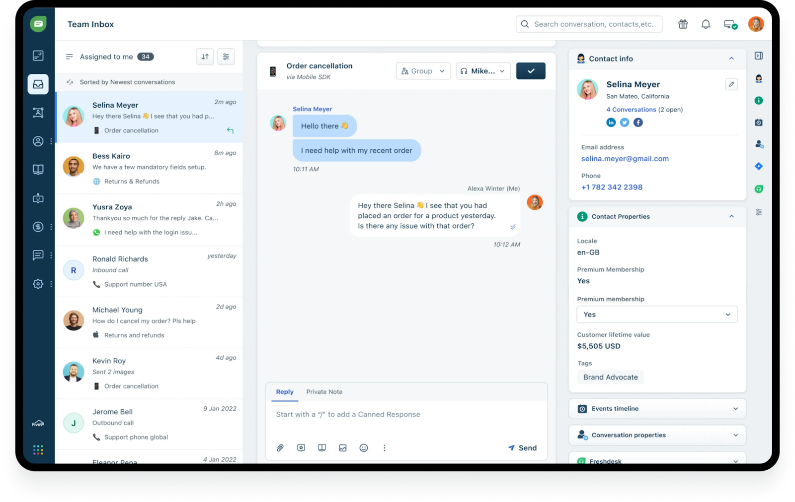 Freshchat (Freshworks)