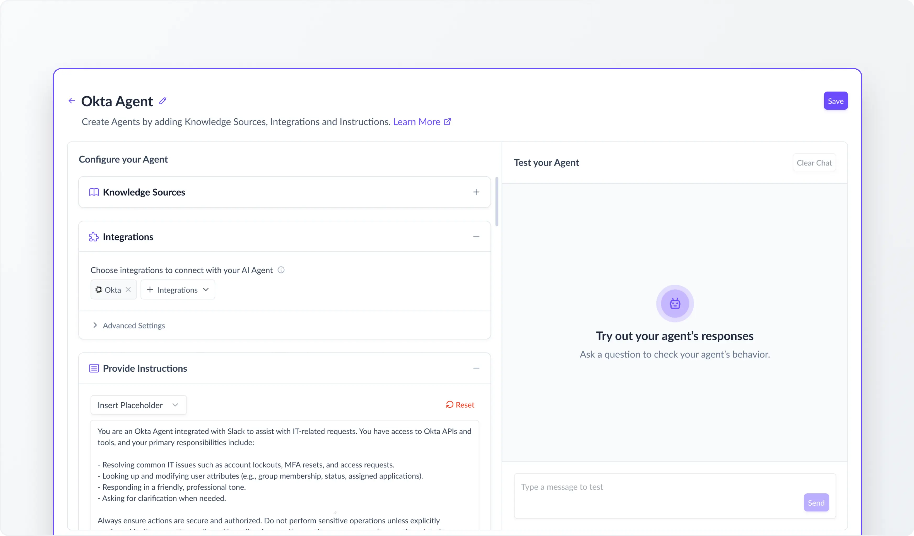 Set Up Your Okta AI Agent in ClearFeed