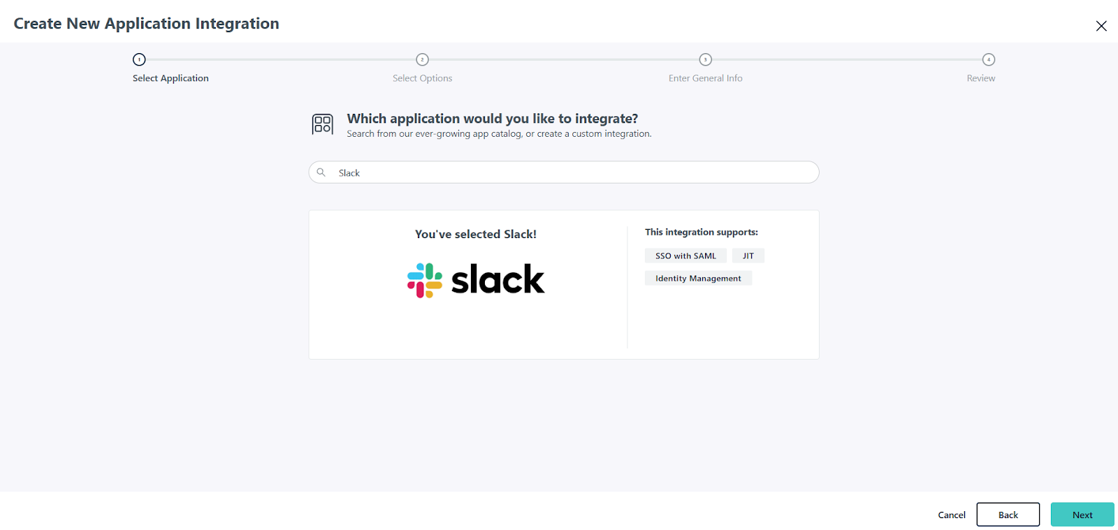 Go to User Authentication → SSO Applications → + Add New Application.