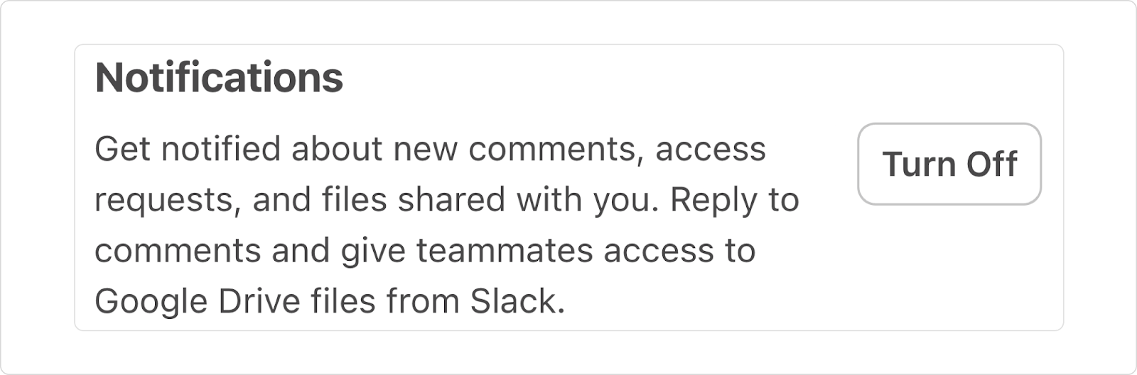 Notifications