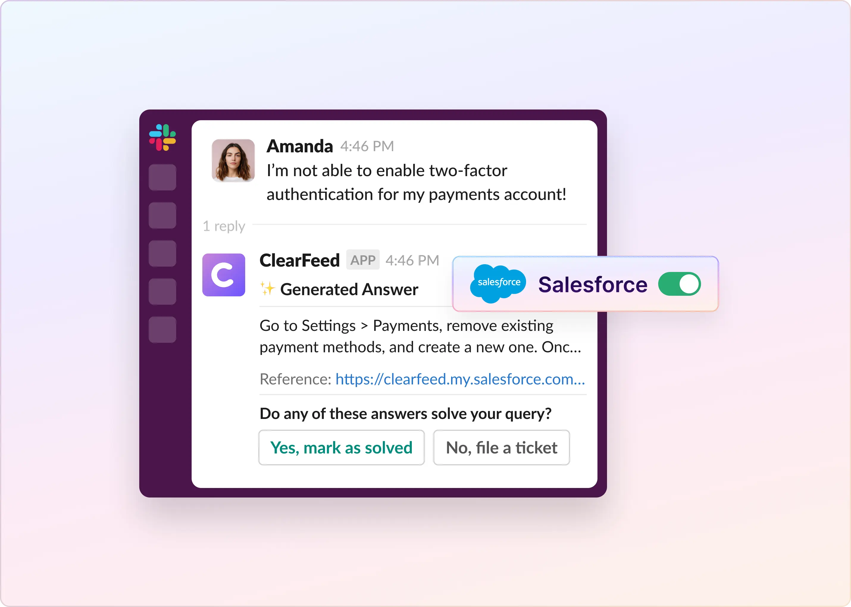 How To Auto-Generate Answers From Salesforce Knowledge Base in Slack?