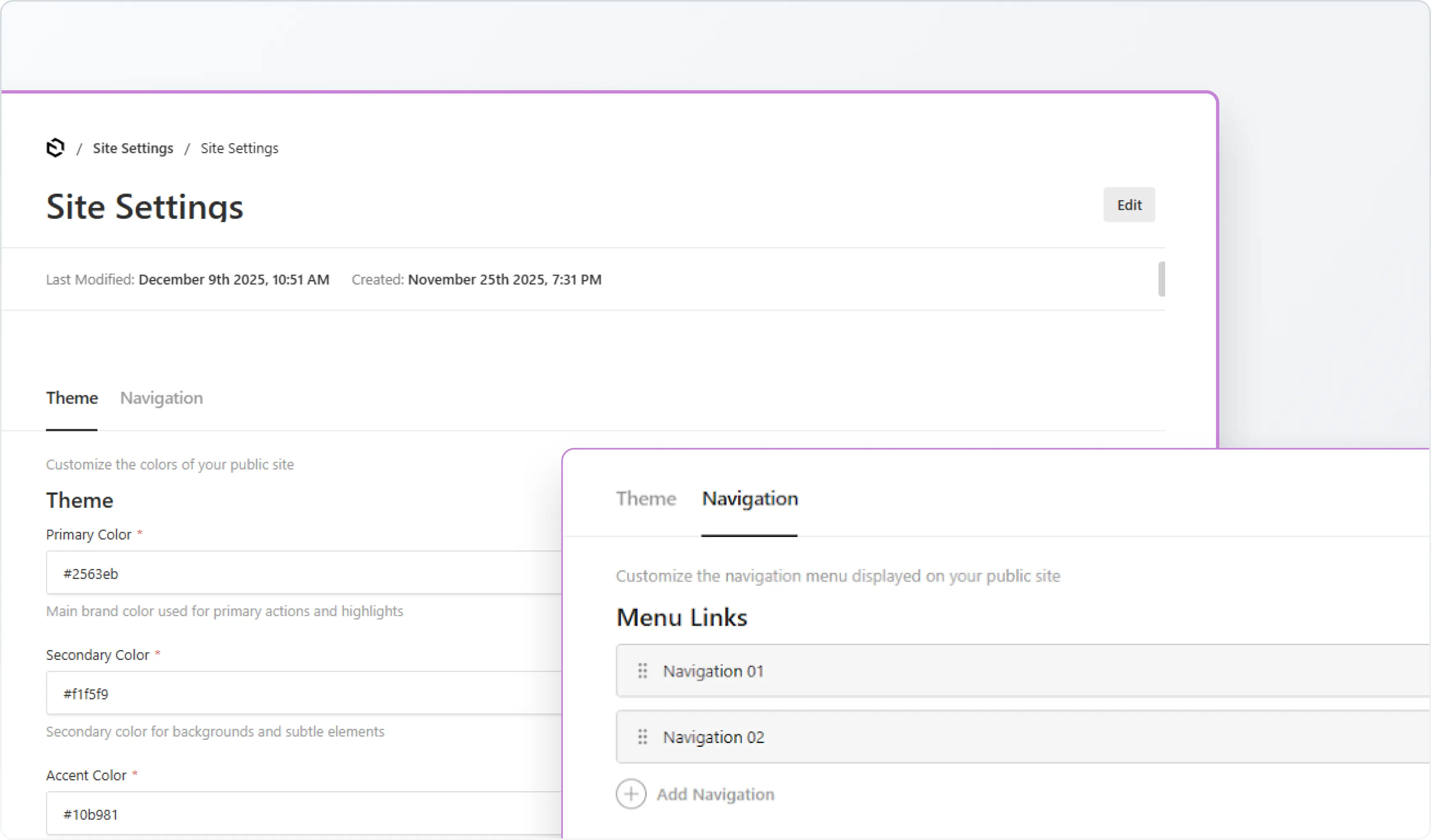 Customize the look and navigation of your public KB