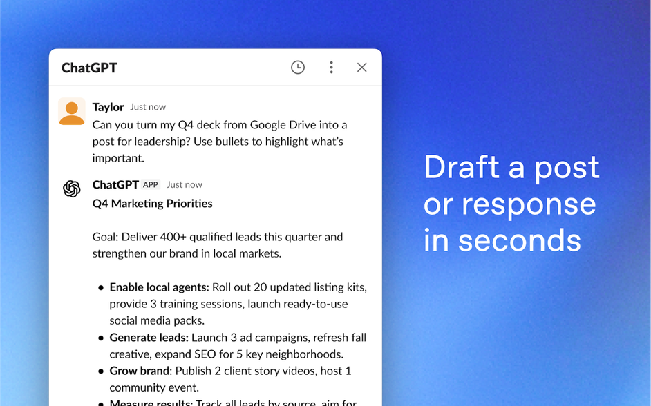 Writing and Rewriting Messages Inside Slack