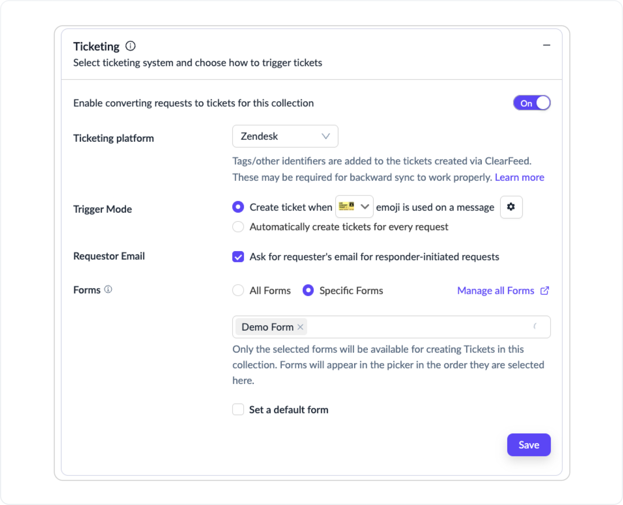 choose zendesk ticketing