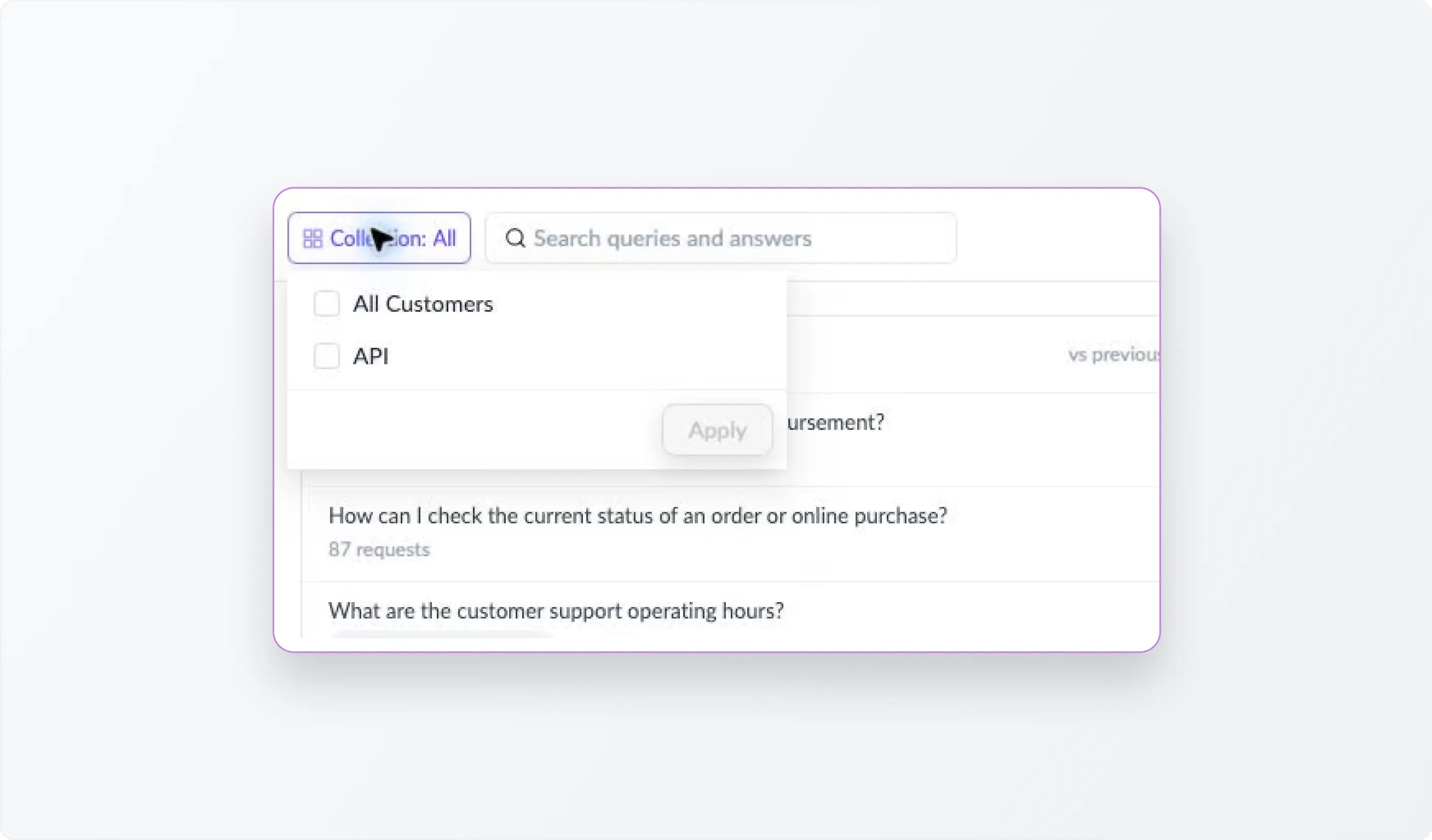 Search and Explore Queries Across Your Support Data