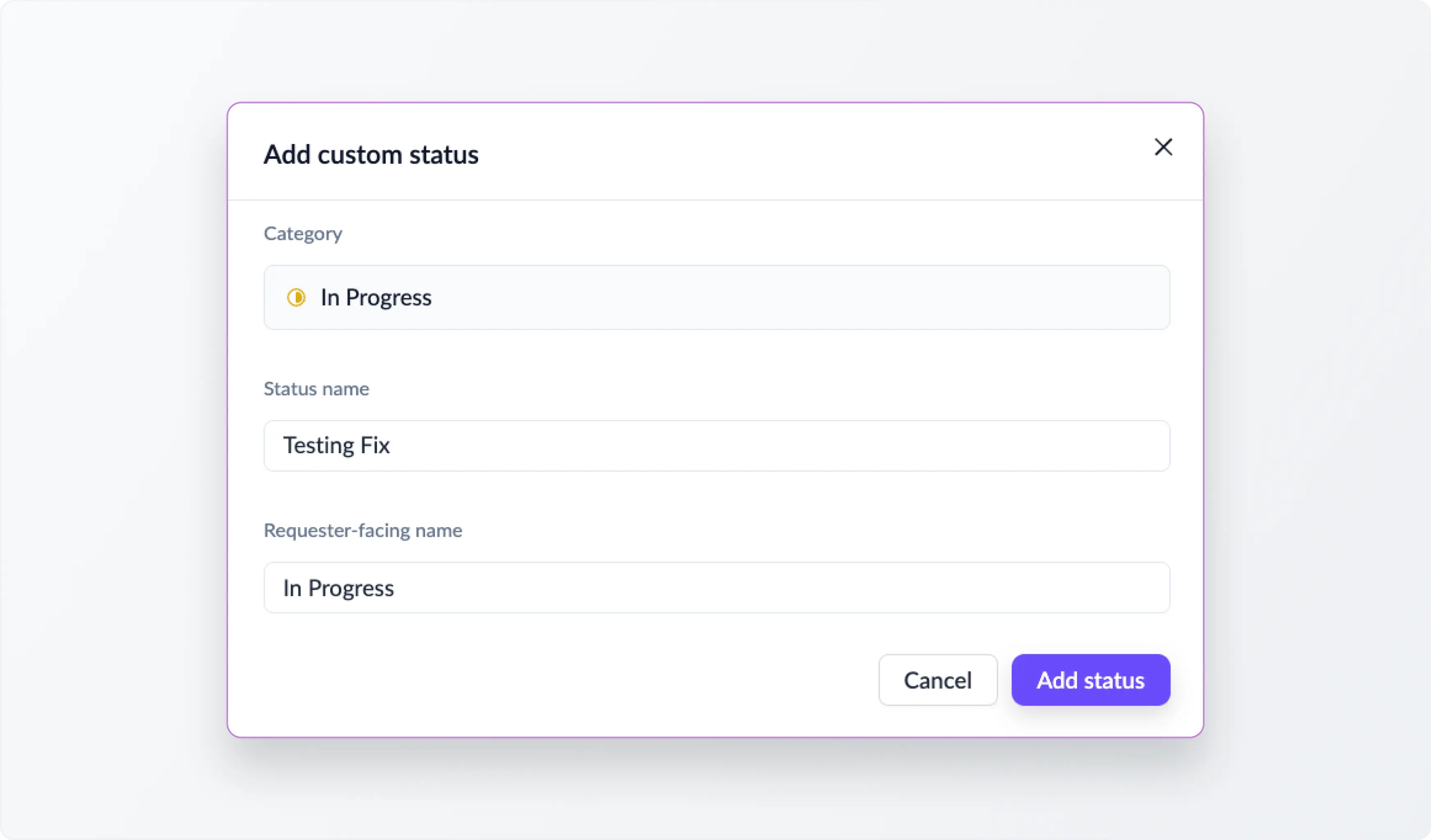 Set Separate Names for Agents and Requesters