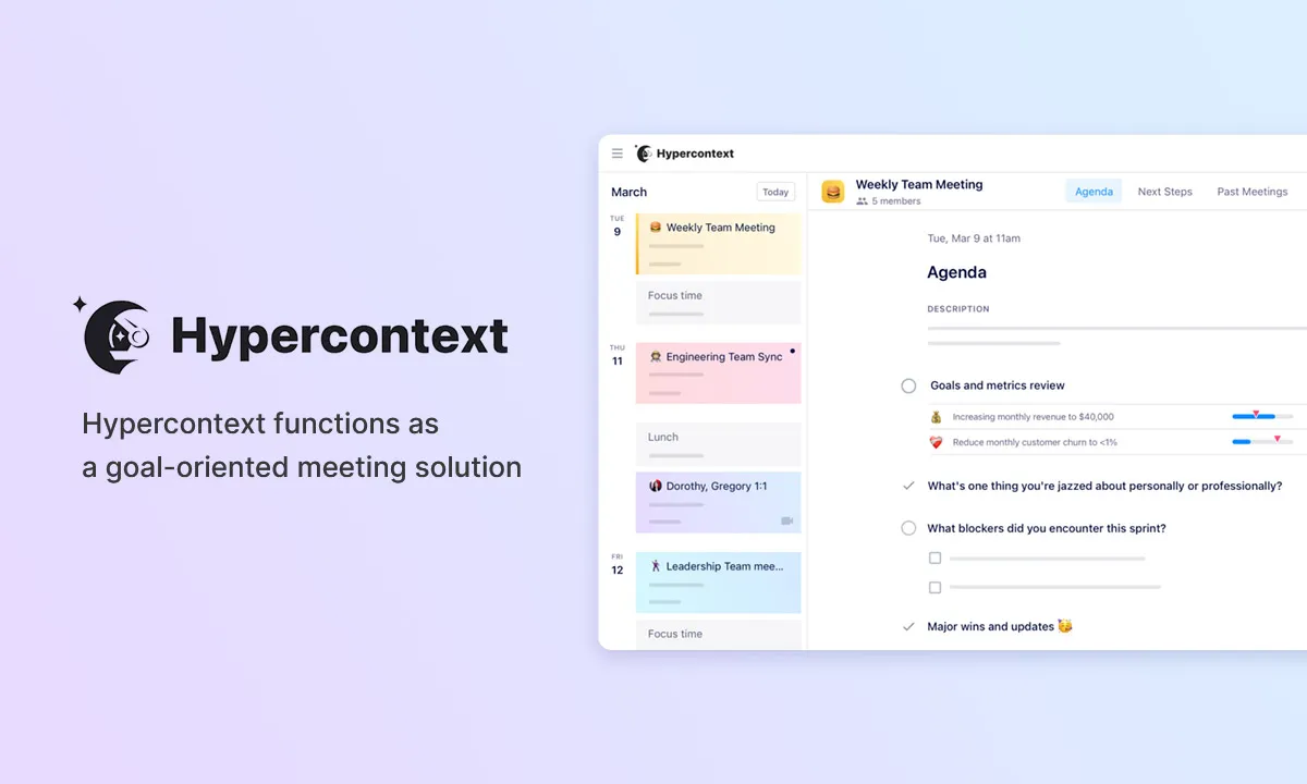 1 on 1 meeting software