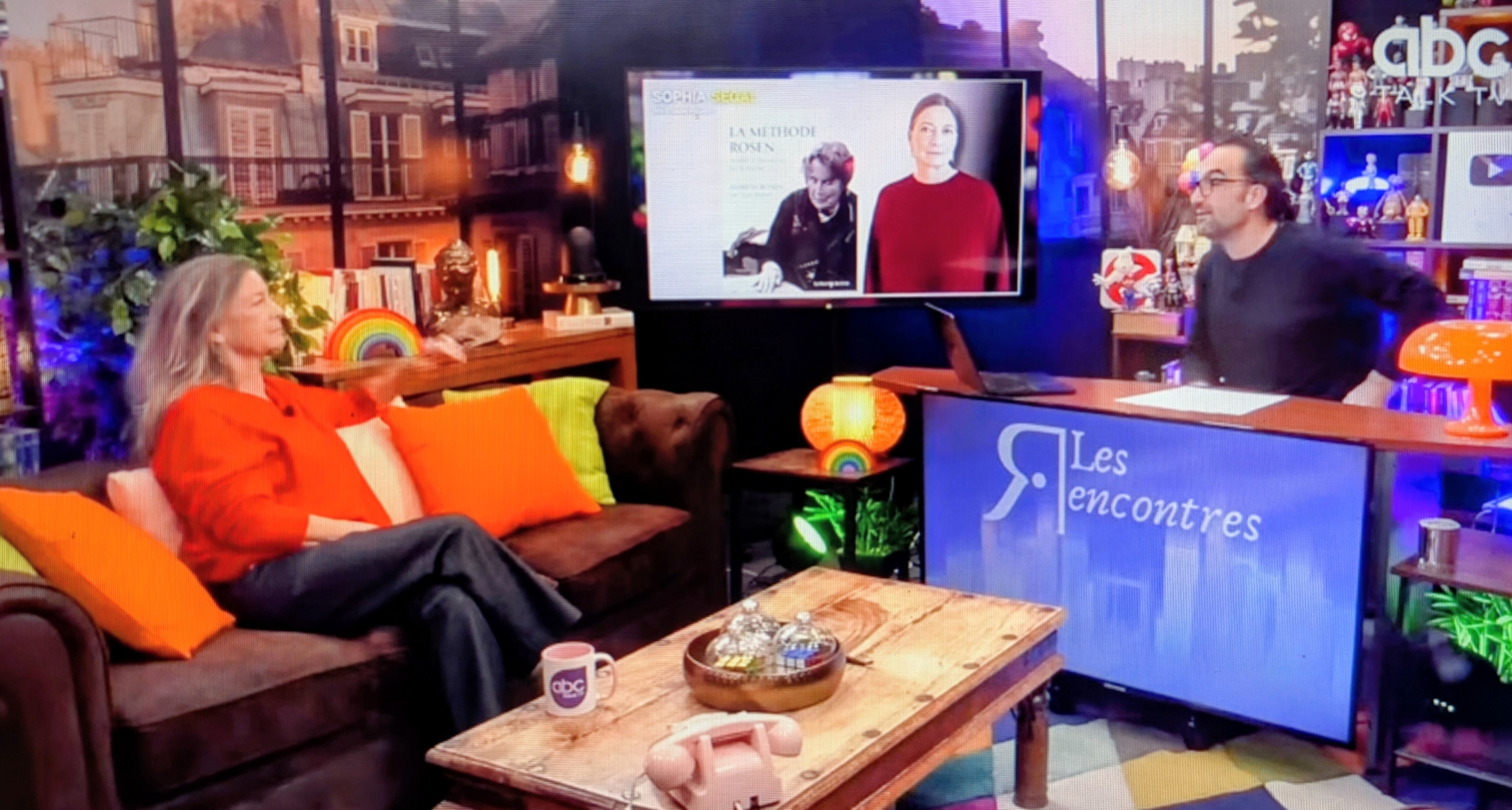 "Les rencontres" d'ABC Talk TV avec Sophia Segal, praticienne et enseignante senior du Travail Corporel