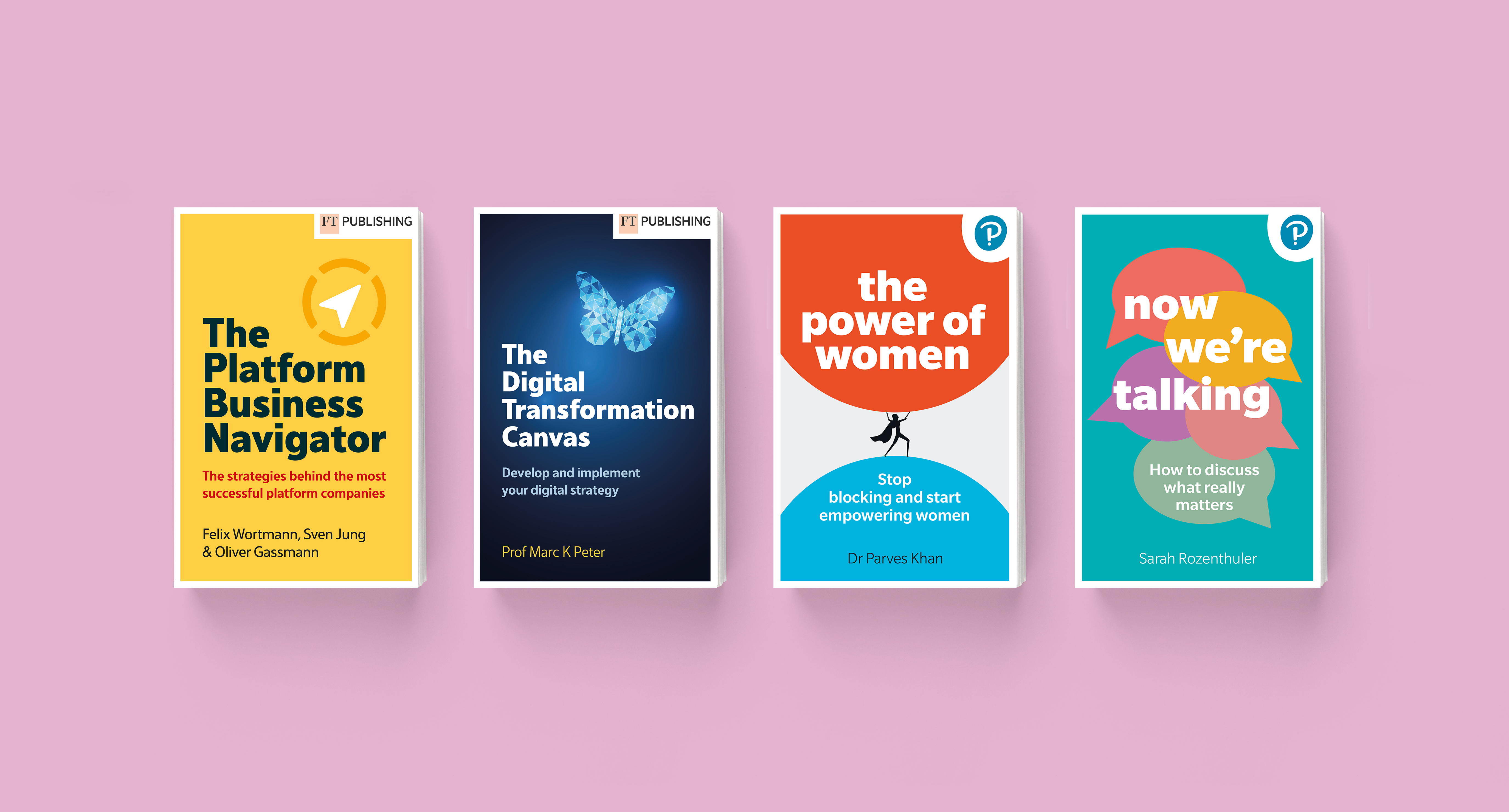Four book jacket designs
