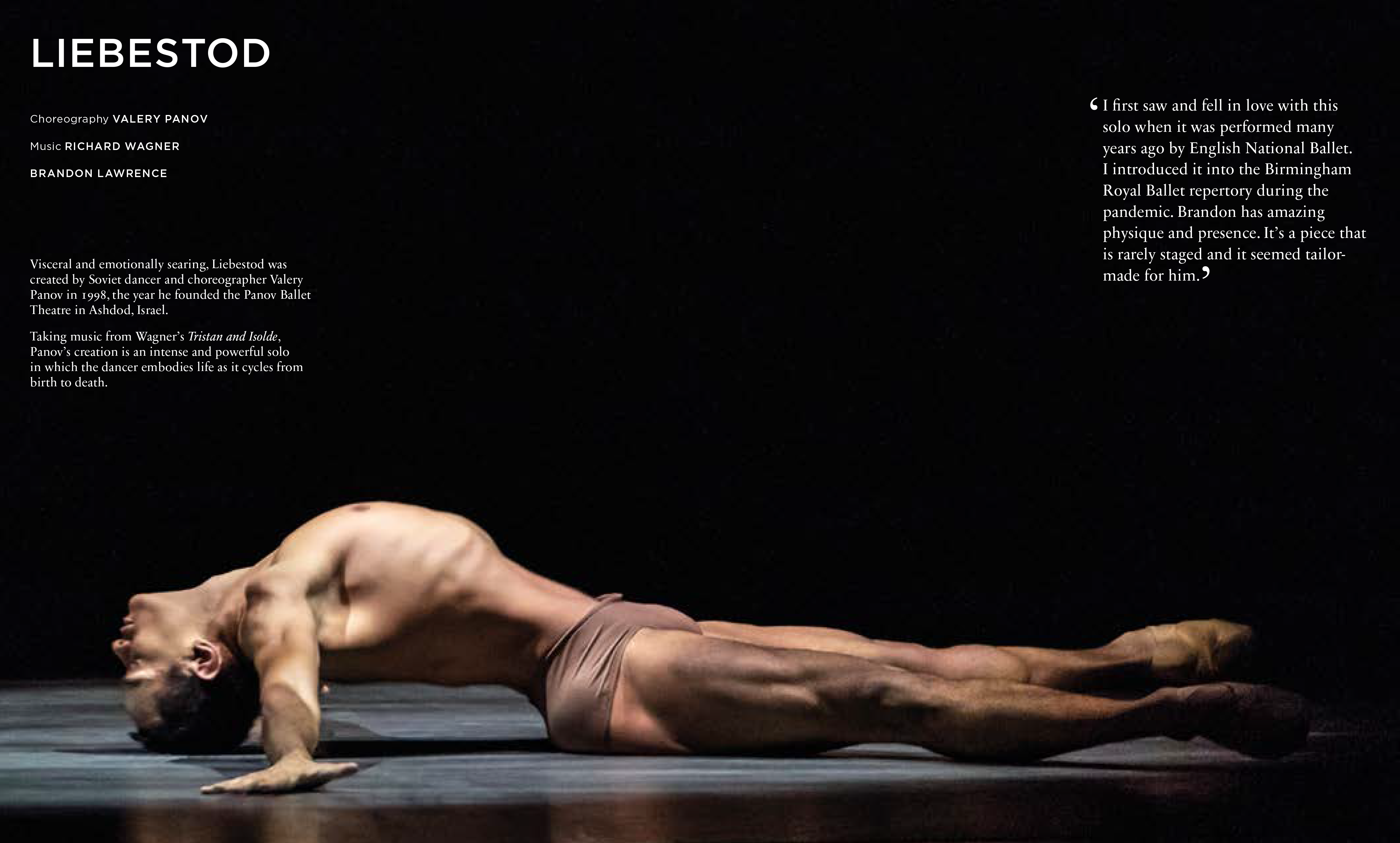 Inside spread of Liebestod