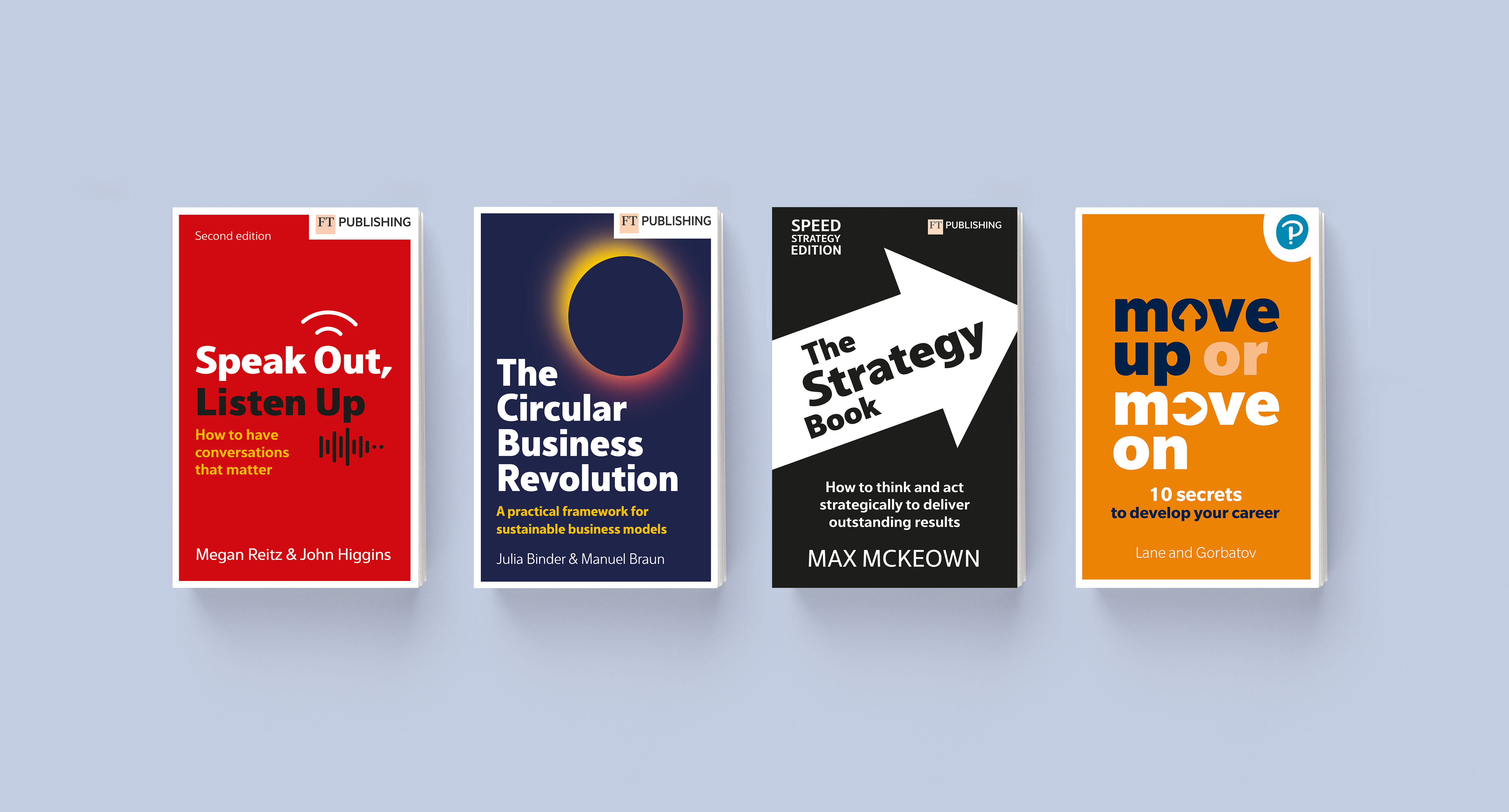 Four book designs
