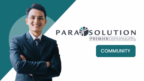ParaSolution's AI module user group invitation