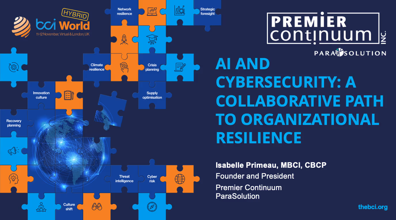 AI and cybersecurity: a collaborative path to organizational resilience