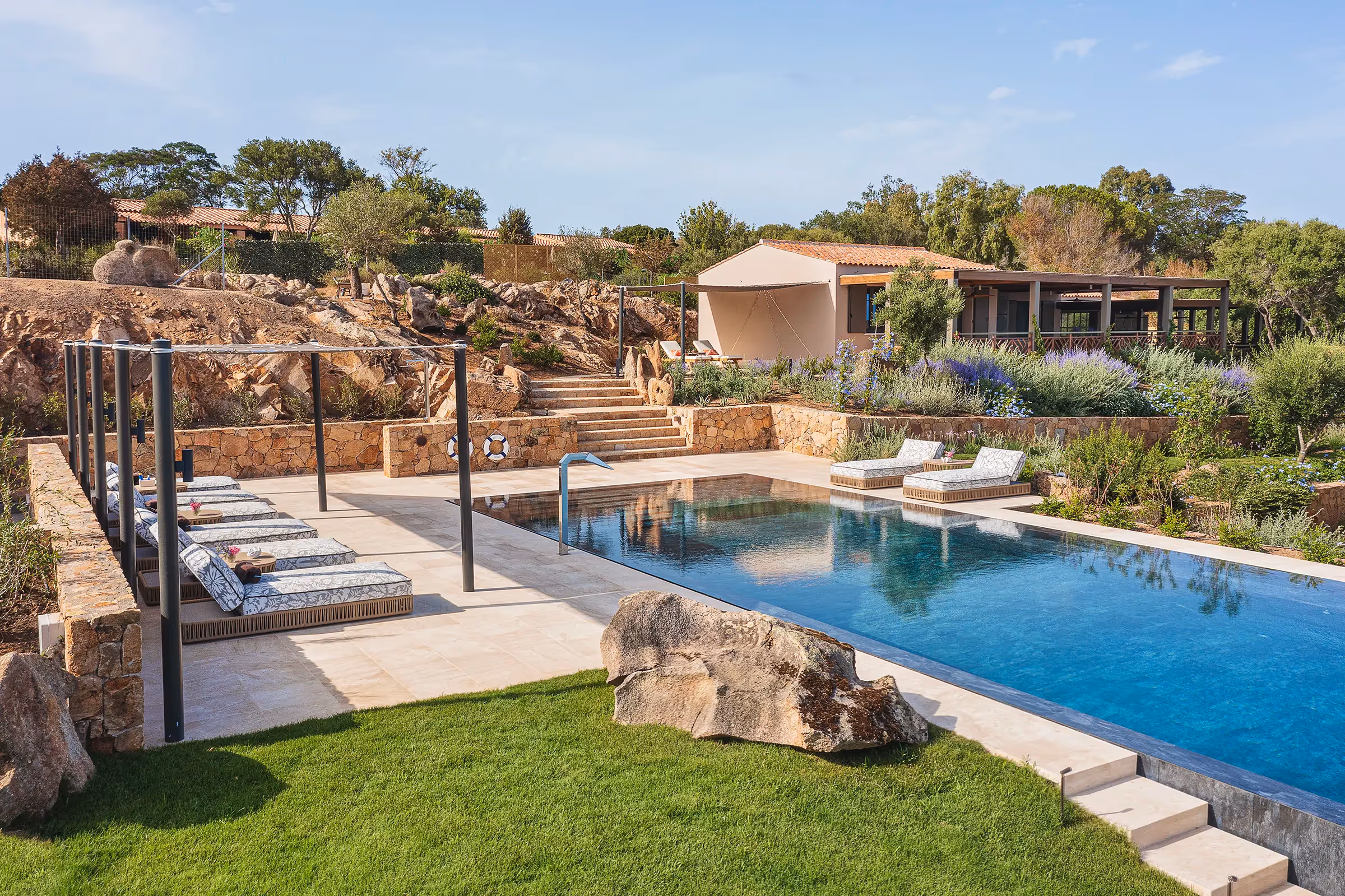 Salinedda Villa outdoors with pool